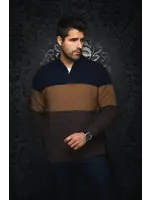 AU NOIR SWEATER IN WOOL MERINOS | DALVIK, Tobacco