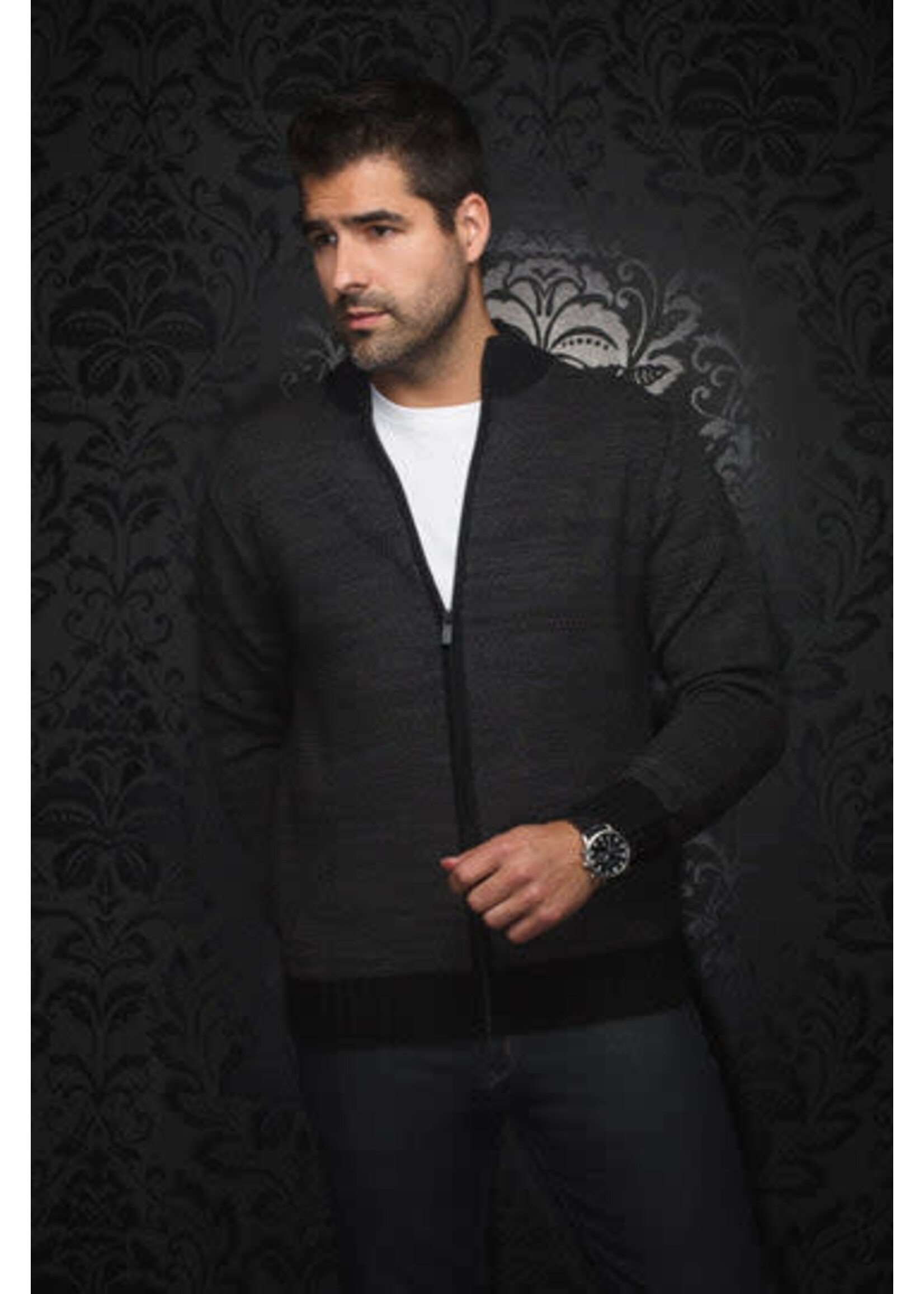 AU NOIR SWEATER IN WOOL MERINOS | KOSKI, BLACK