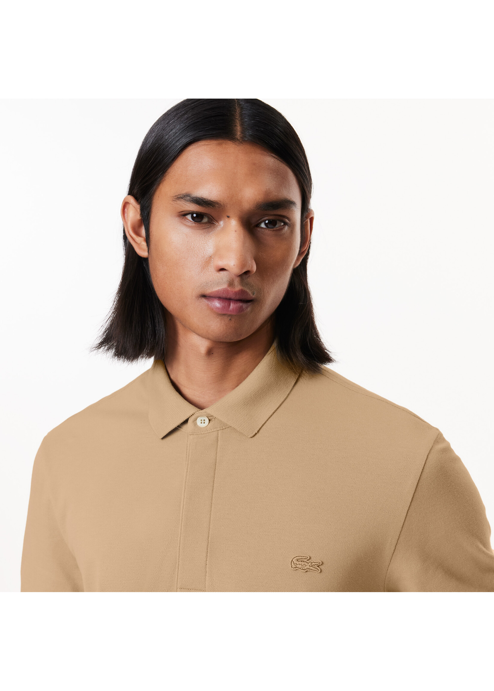 LACOSTE Polo Smart Paris en piqué de coton stretch pour homme-Viennois