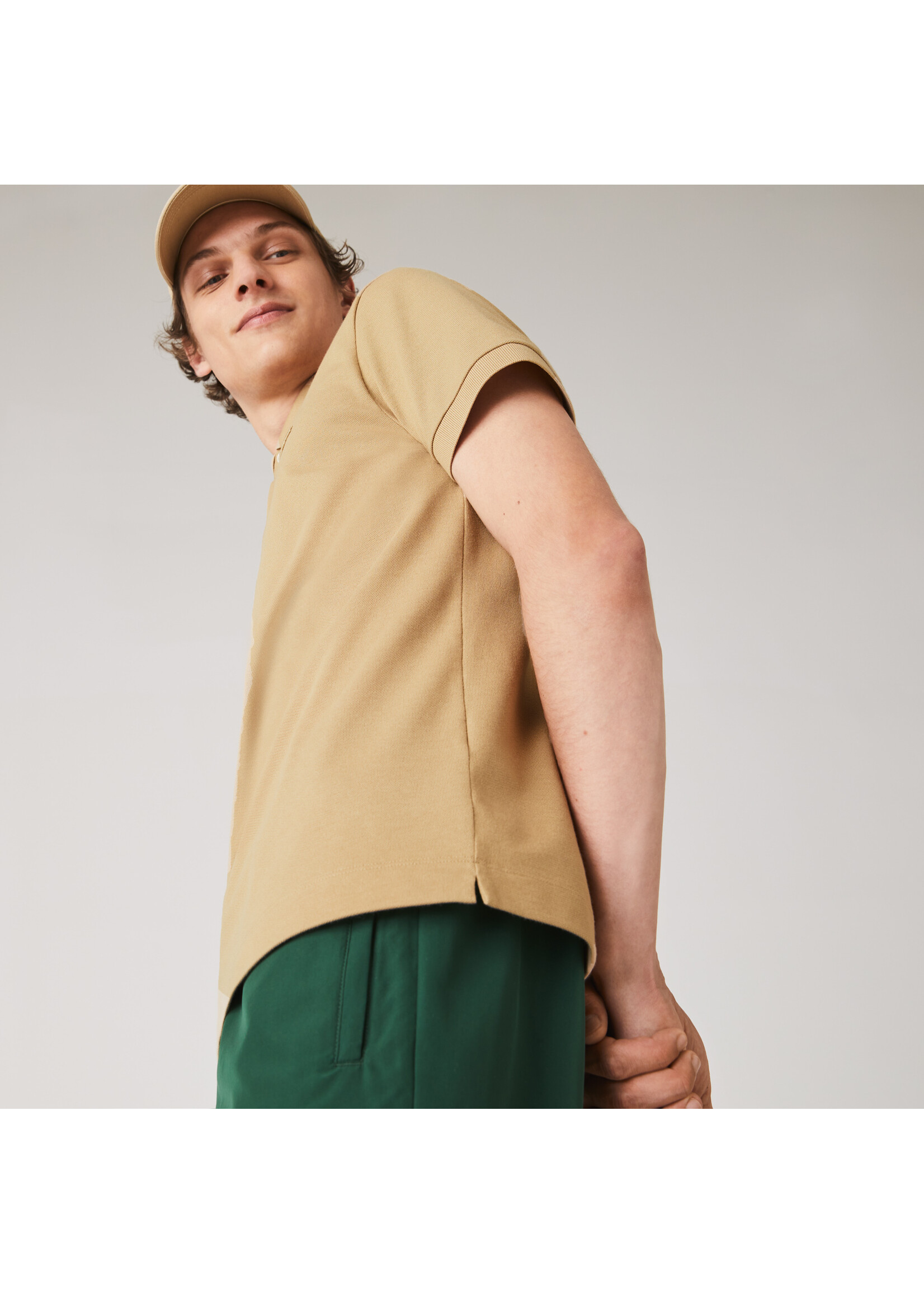 LACOSTE Polo Smart Paris en piqué de coton stretch pour homme-Viennois