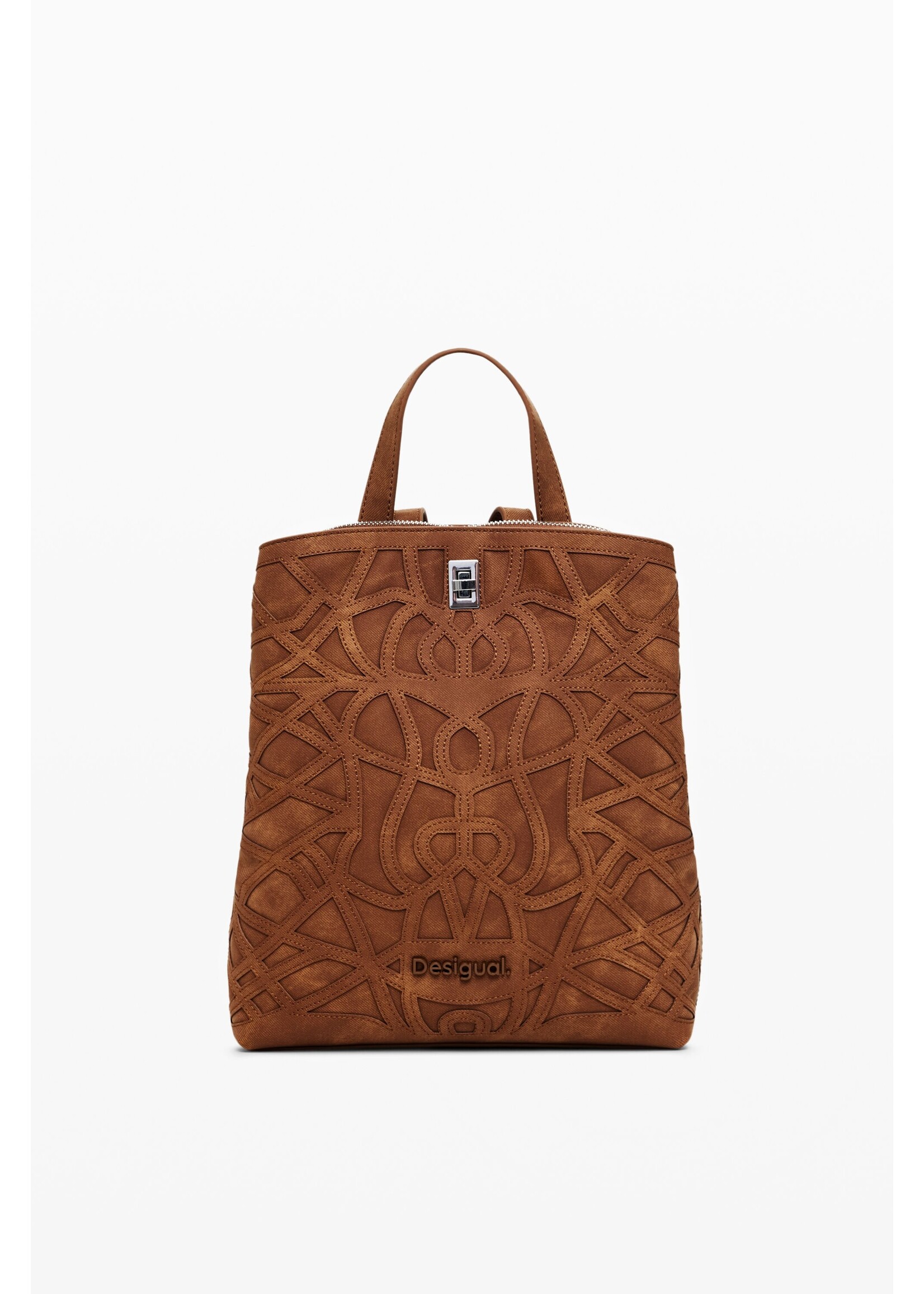 DESIGUAL Mini embossed backpack