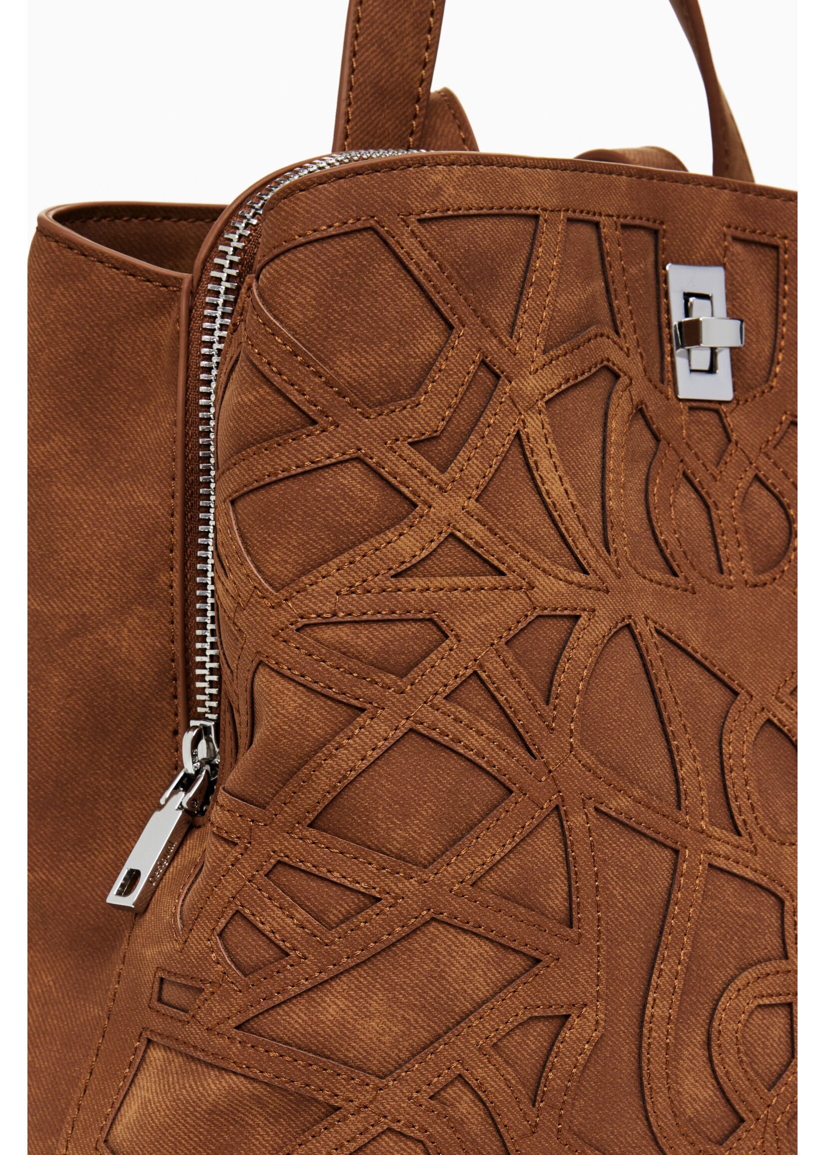 DESIGUAL Mini embossed backpack