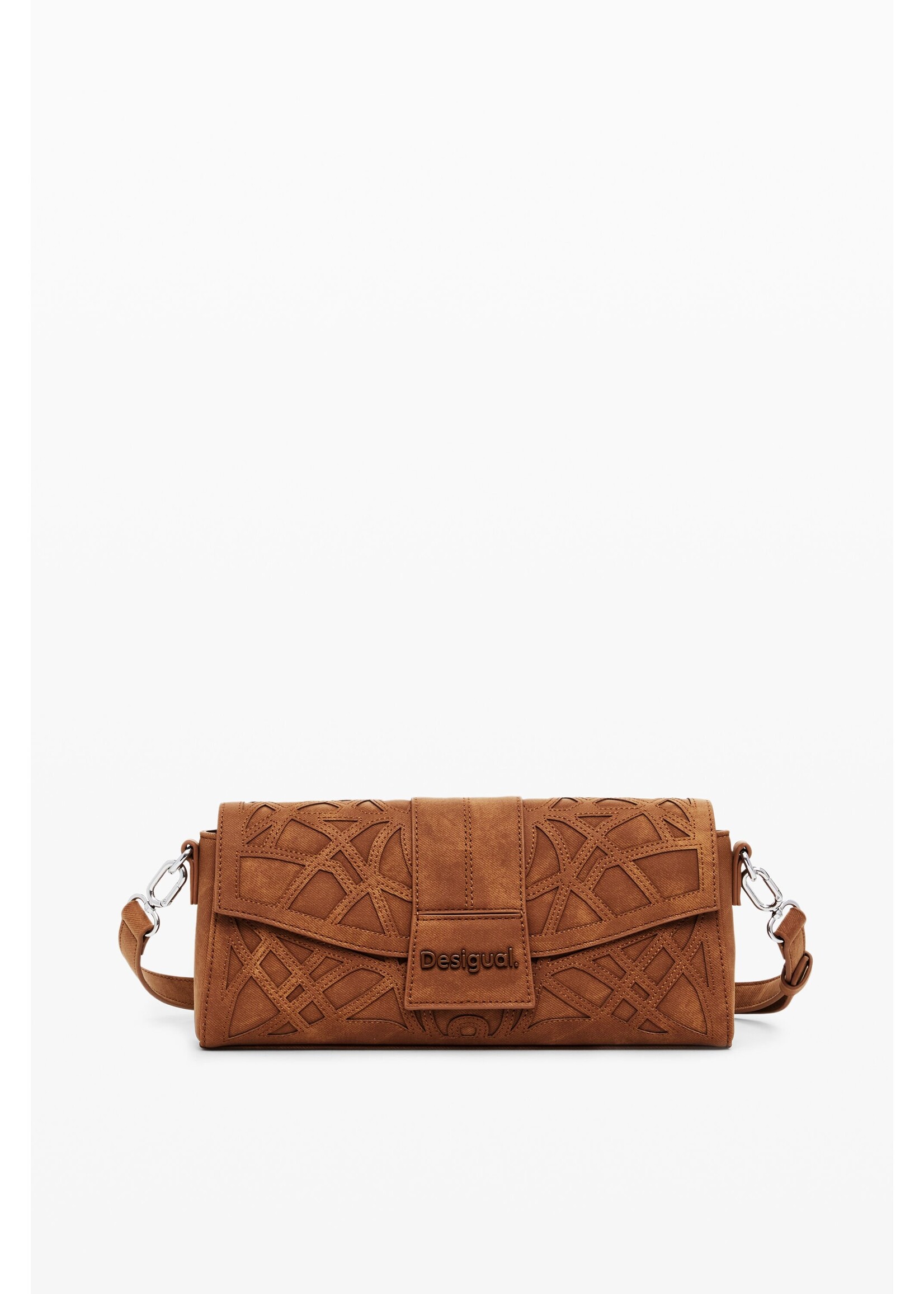 DESIGUAL Bag with geometric embossing