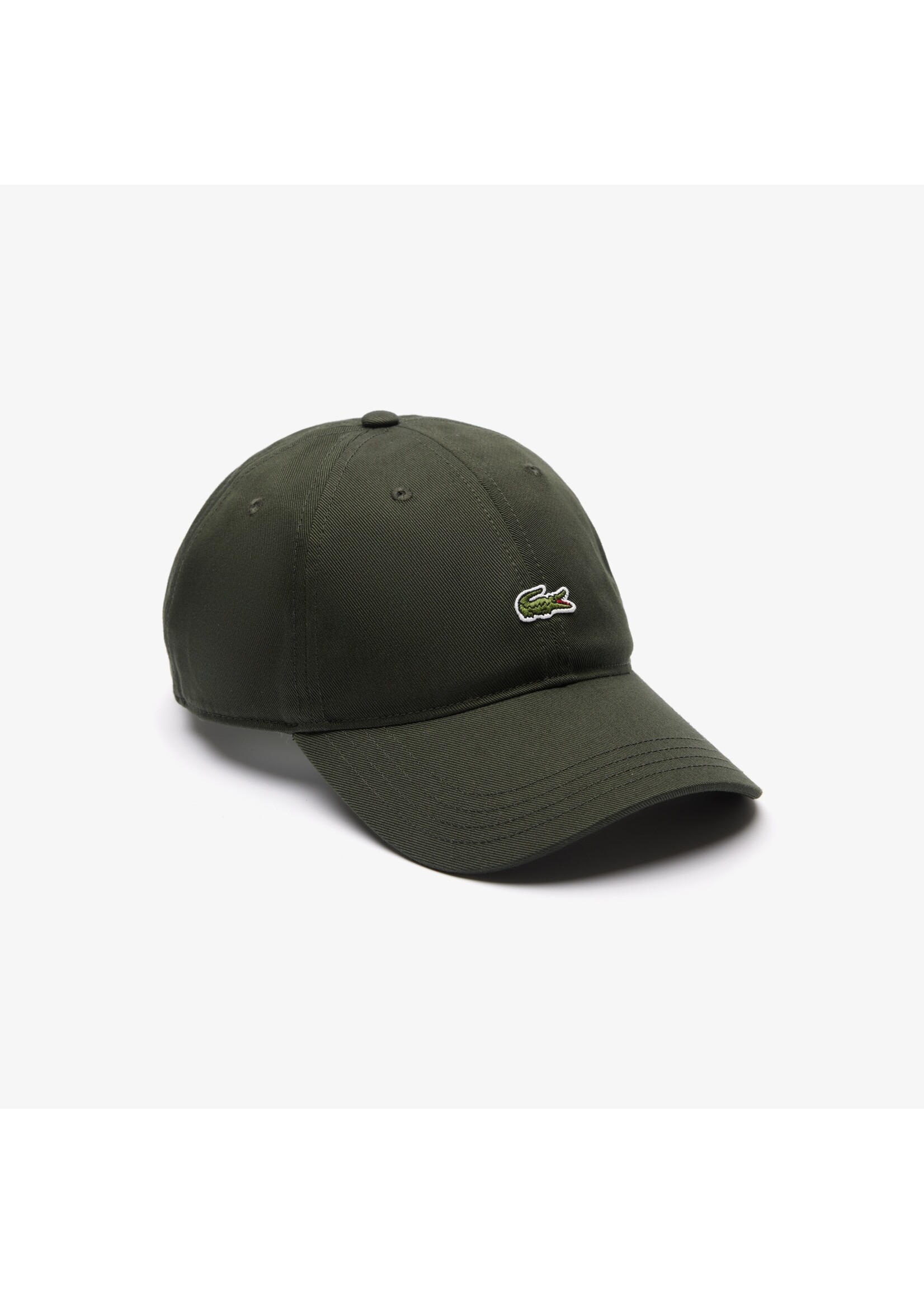 LACOSTE Casquette unisexe unie Lacoste en twill de coton biologique-AUBIER