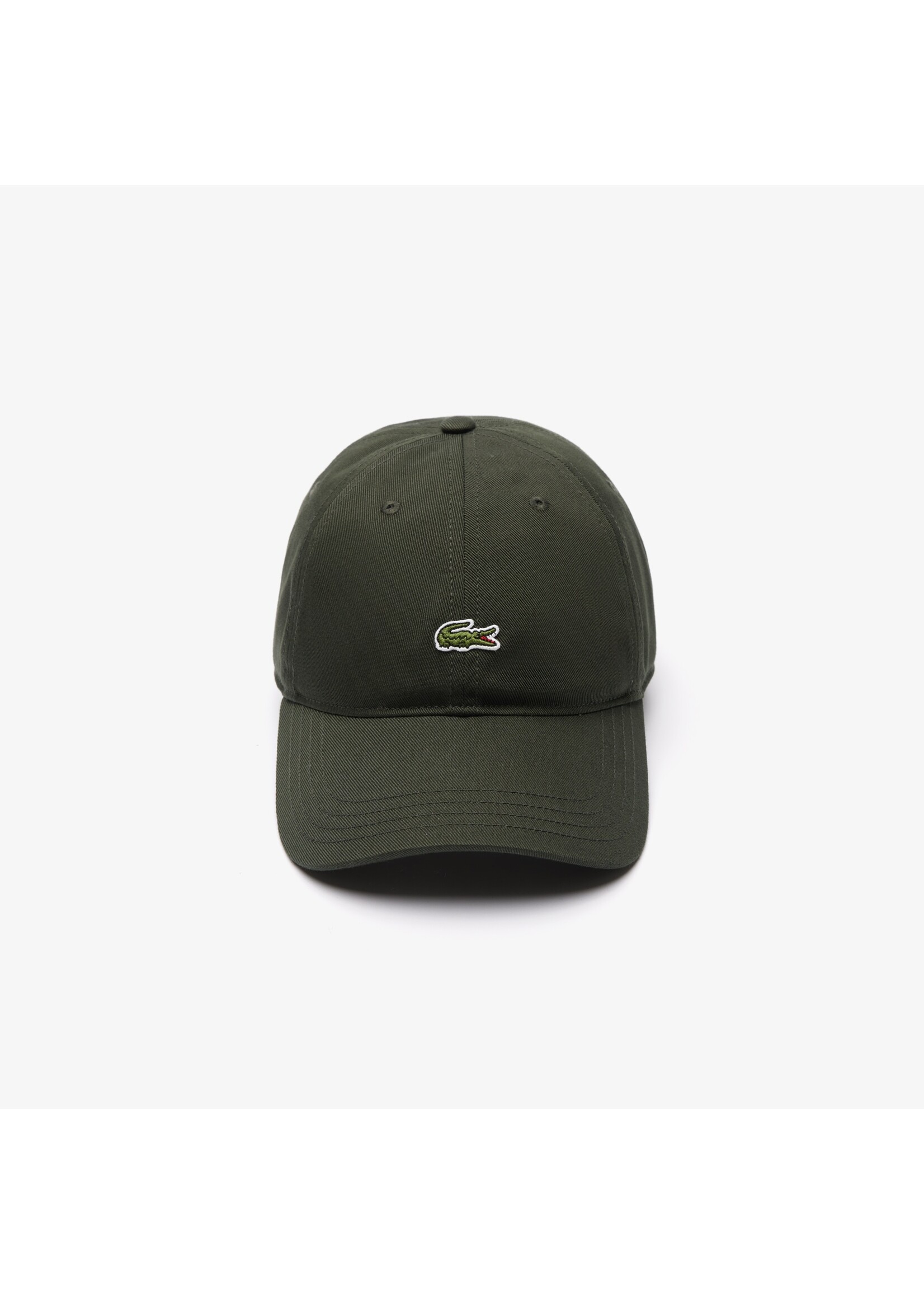 LACOSTE Casquette unisexe unie Lacoste en twill de coton biologique-AUBIER