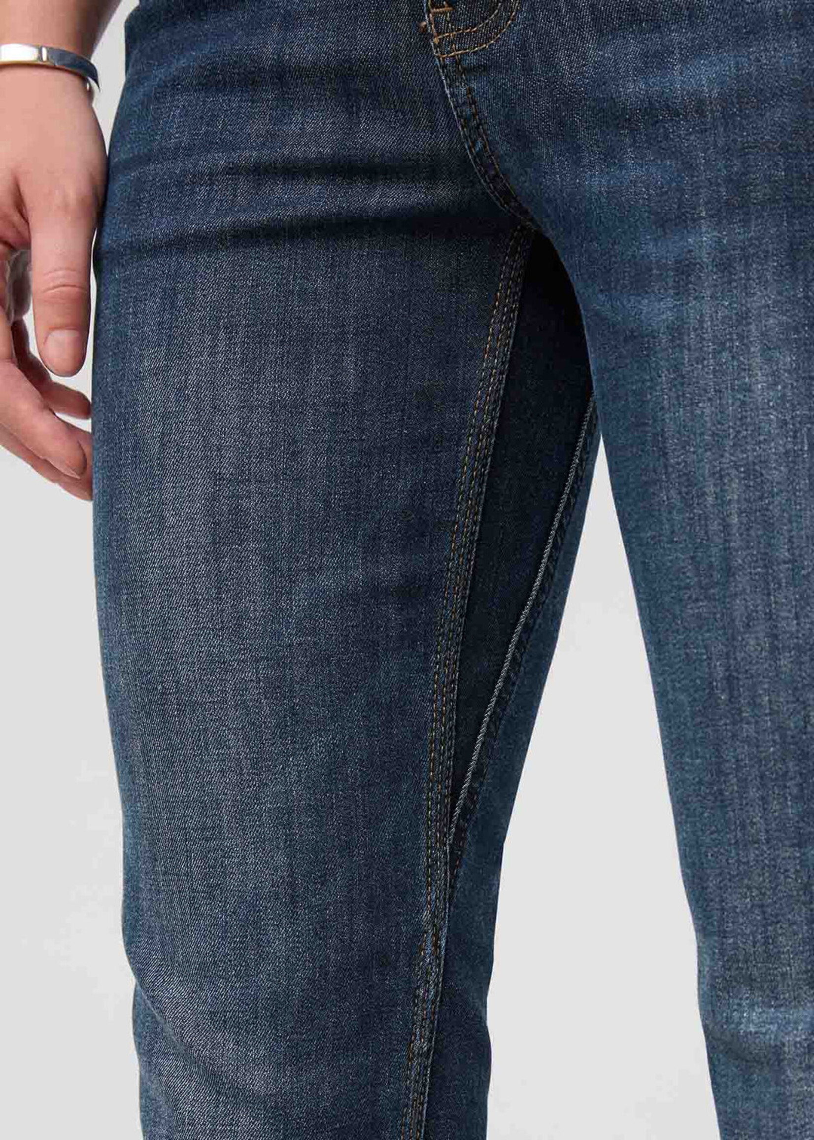 DUER Performance Denim Girlfriend - Heritage Blue