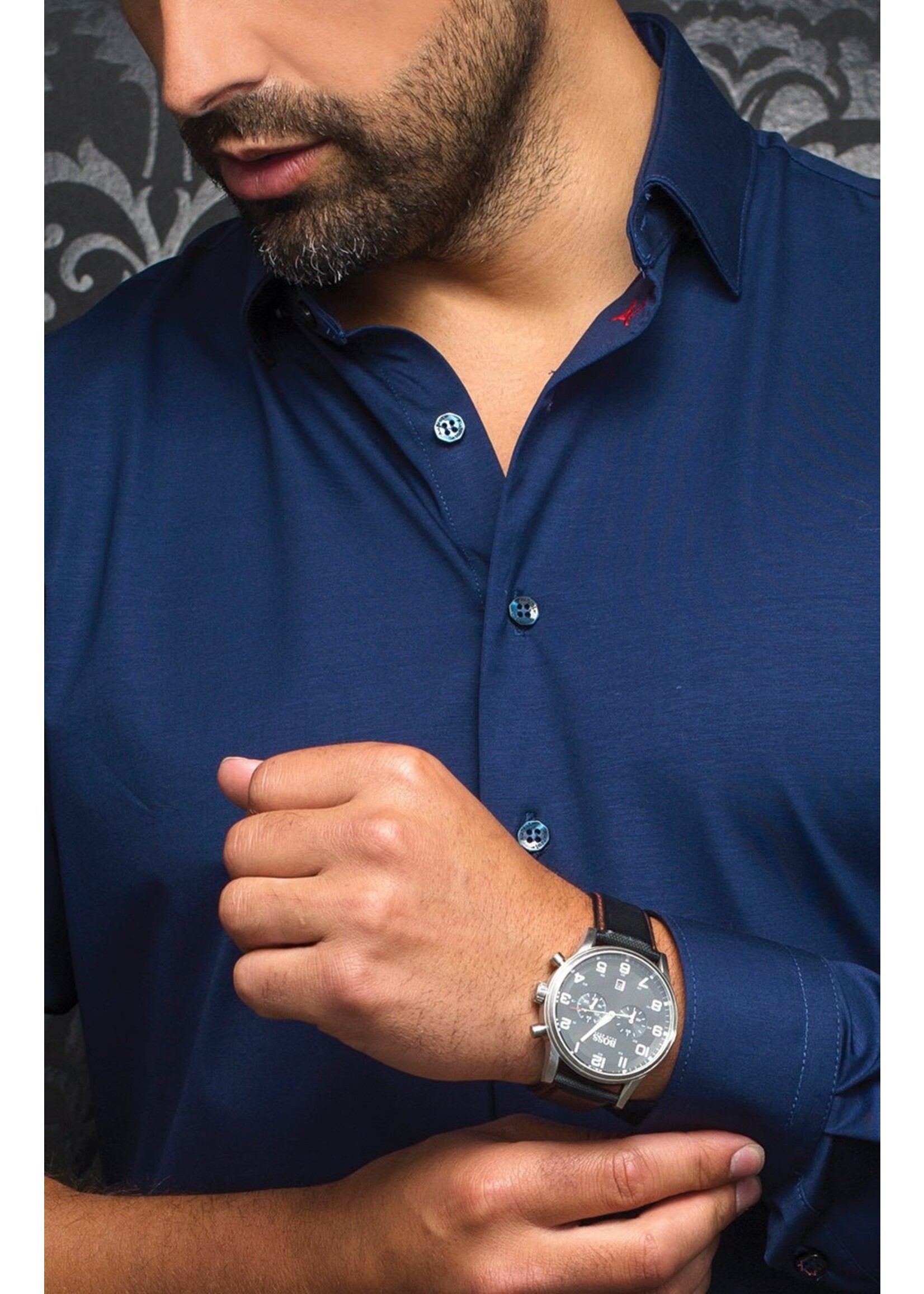AU NOIR SHIRT | ALEXANDER-SLD, Navy