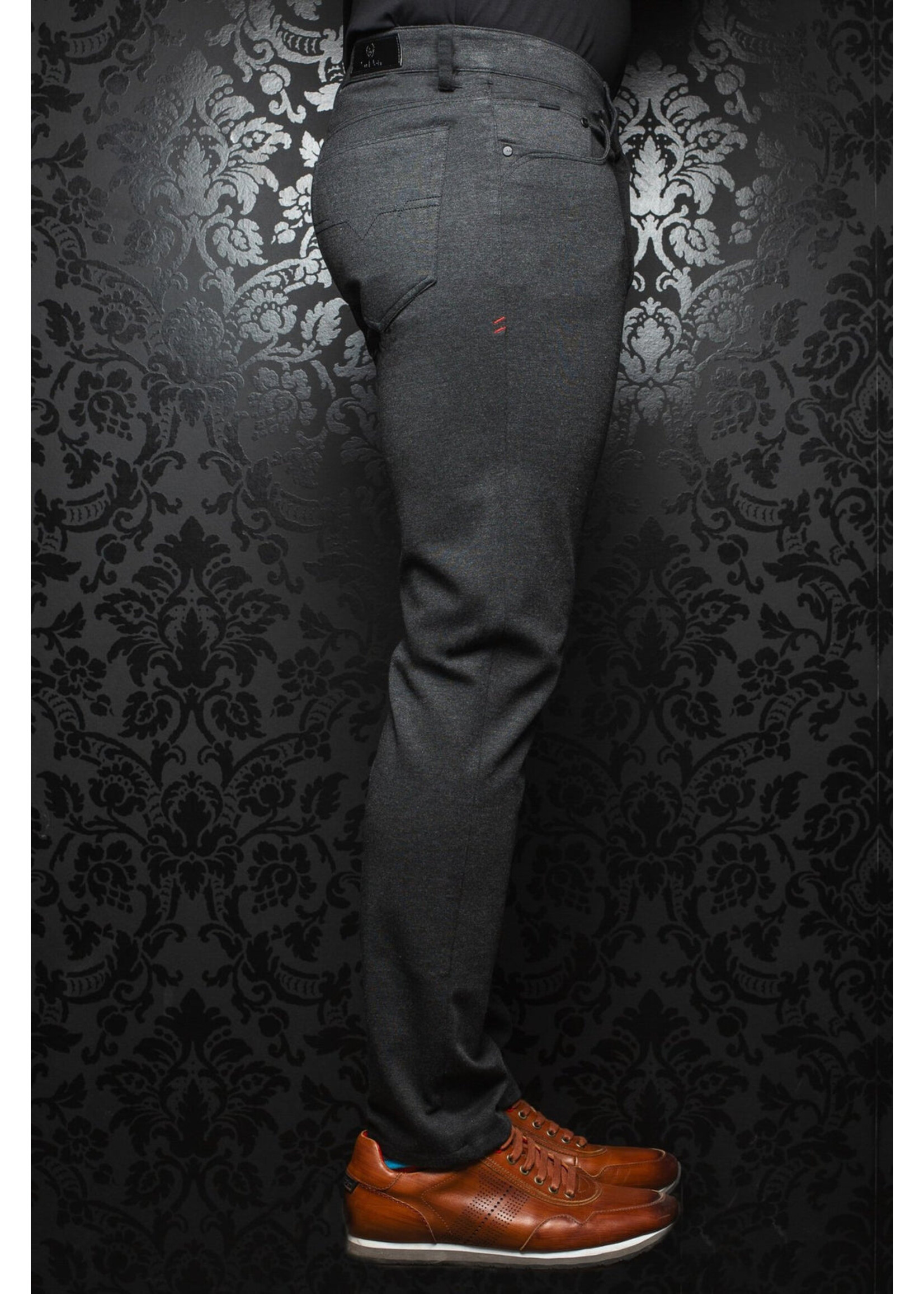 AU NOIR CASUAL TROUSER | Winchester, Charcoal