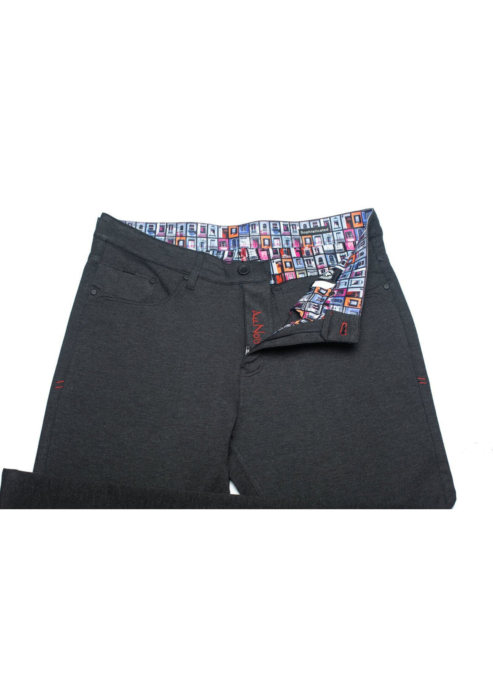 AU NOIR CASUAL TROUSER | Winchester, Charcoal