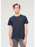 DUER Chandail de base manches courtes col rond PurePima pour homme-Navy