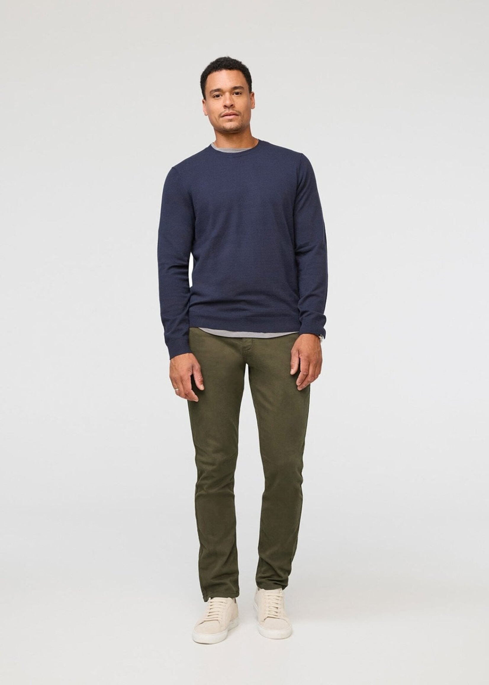DUER Pantalon extensible No Sweat coupe ample-Army Green