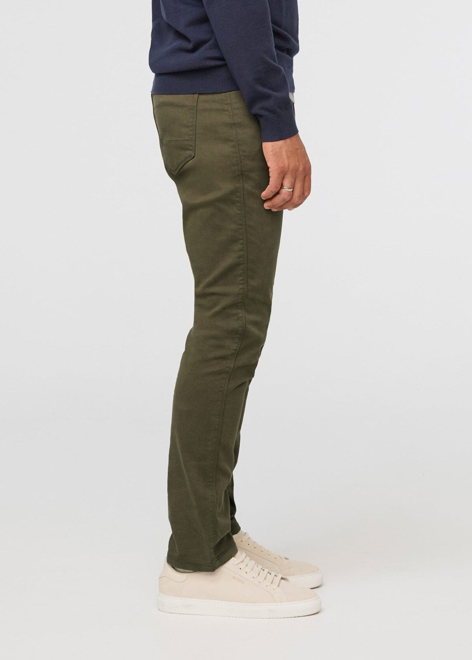 DUER Pantalon extensible No Sweat coupe ample-Army Green
