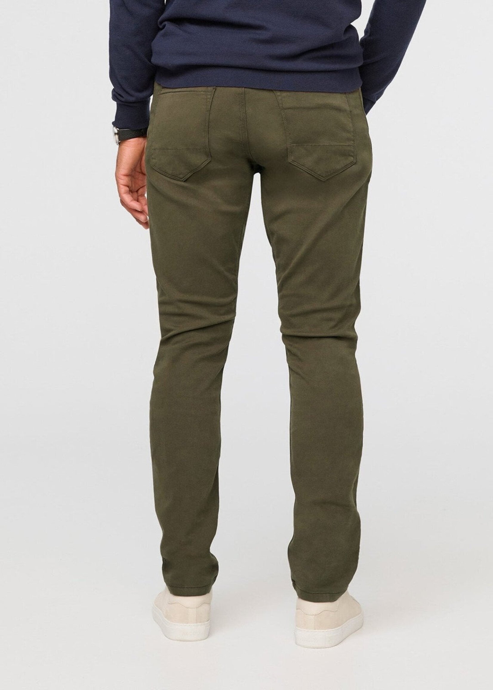 DUER Pantalon extensible No Sweat coupe ample-Army Green