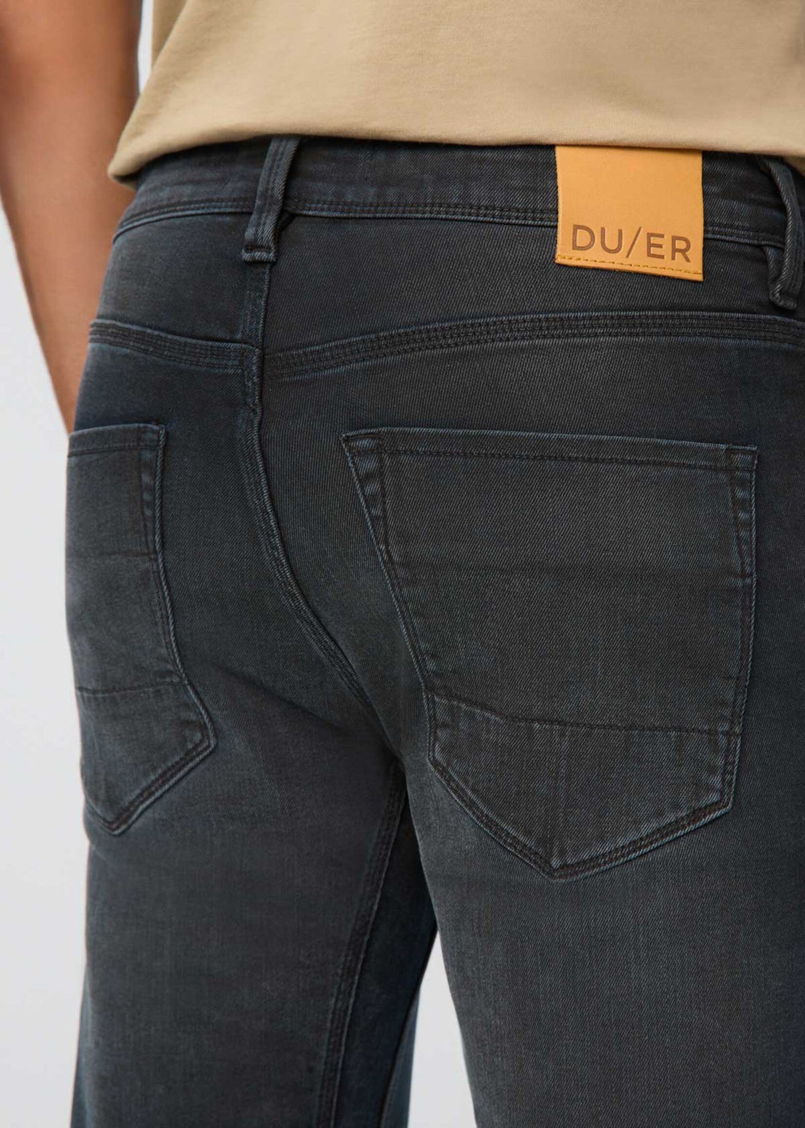 DUER Jeans Performance coupe ajustée-Bleu Minuit