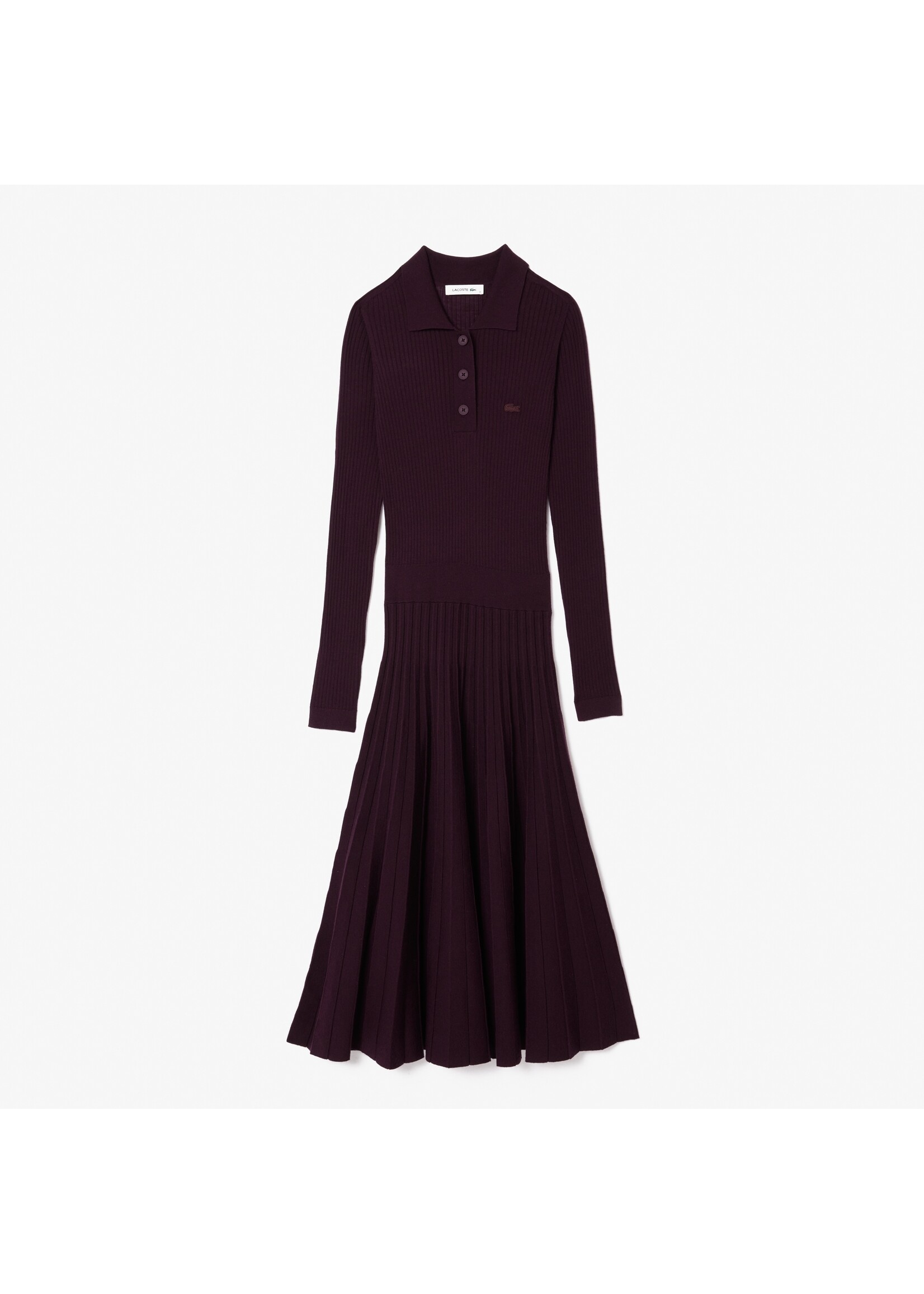 Lacoste long sleeve dress sale