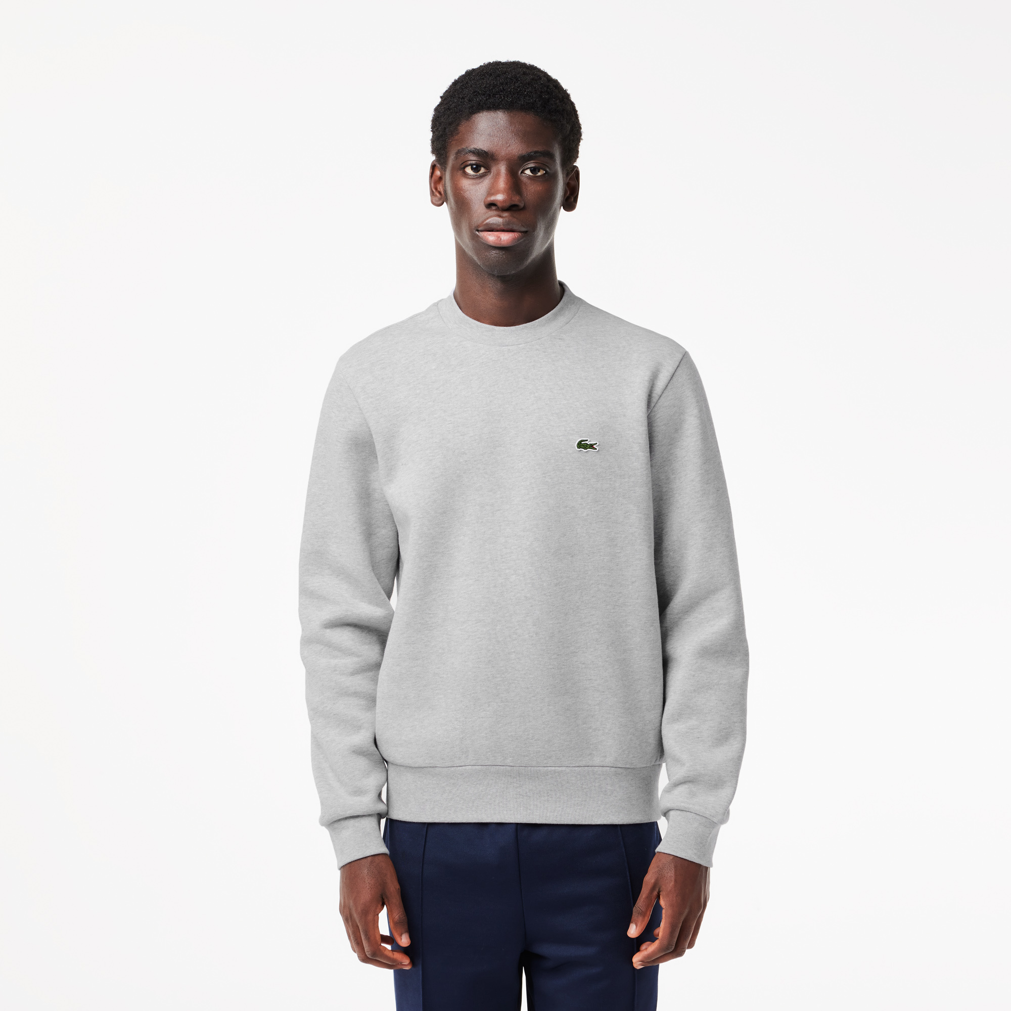 Men's Fleece Crew Neck Sweatshirt - Lacroix espace boutique inc.