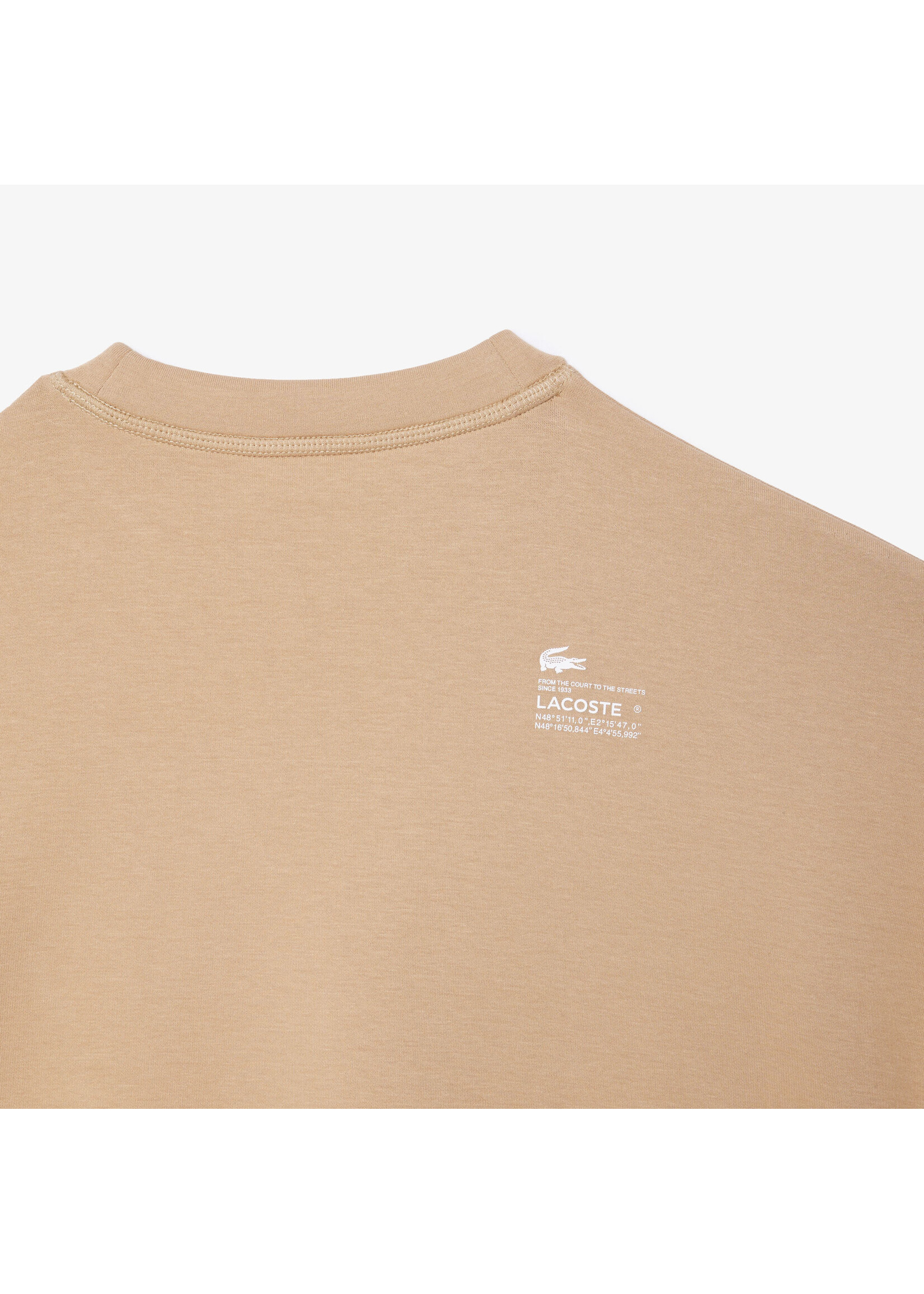 LACOSTE Sweatshirt surdimentionné en coton pour femme - 2 couleurs disponibles