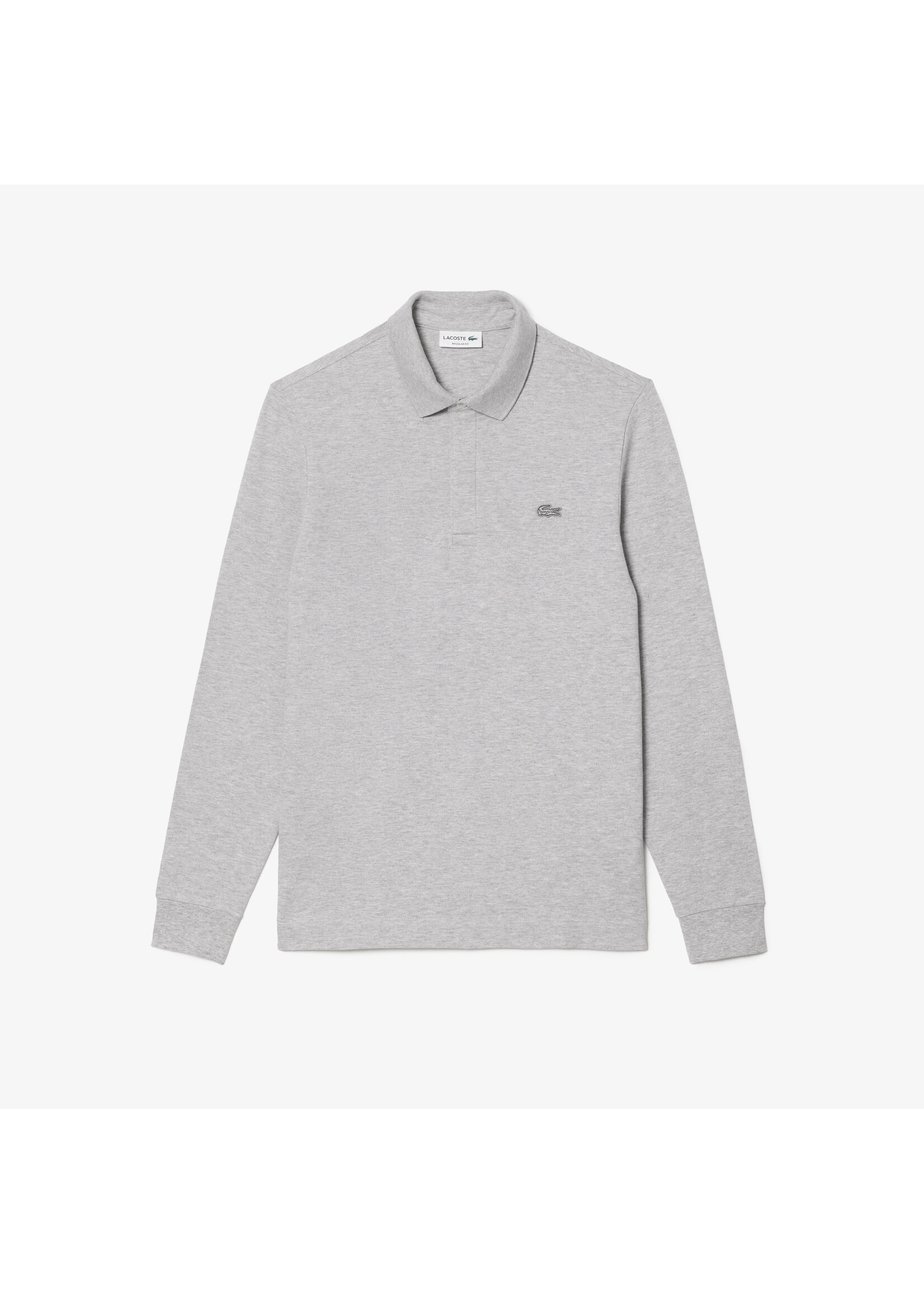 LACOSTE Smart Paris polo shirt in stretch cotton with long sleeves