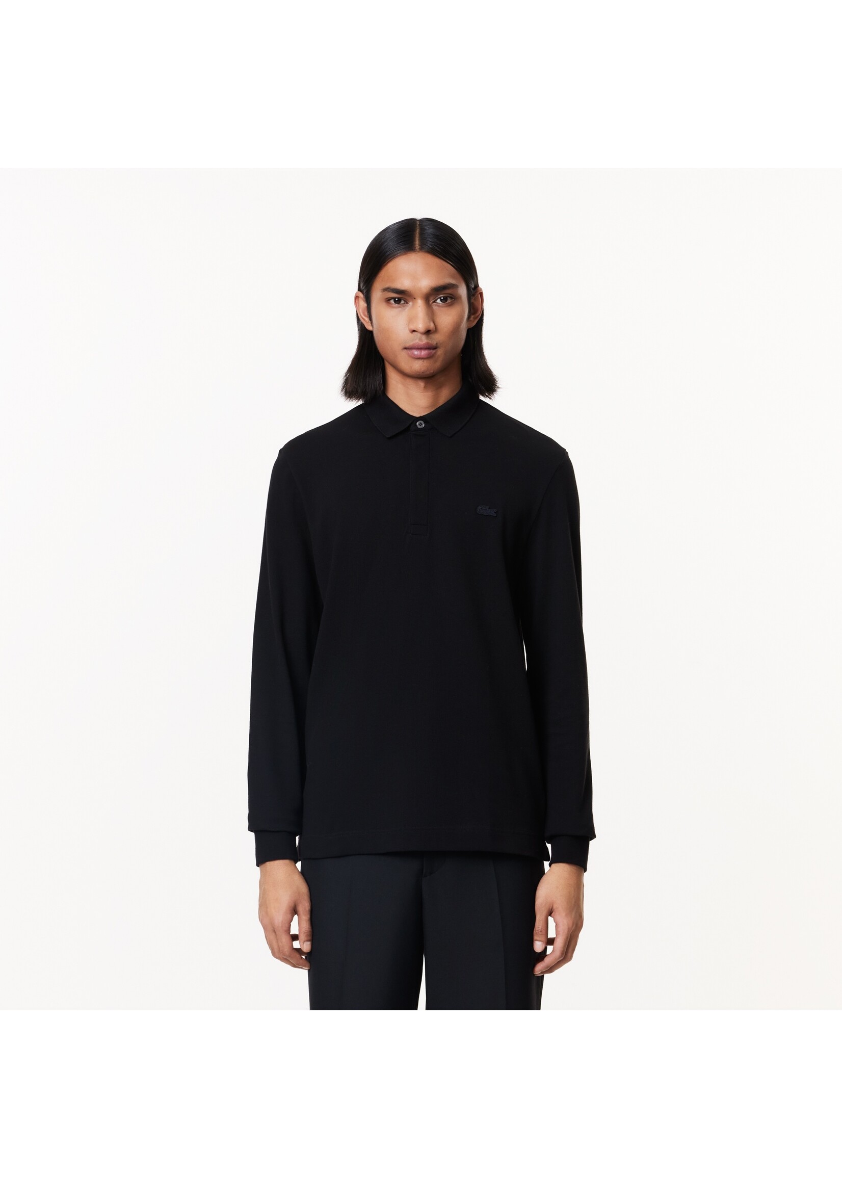 LACOSTE Men's Regular Fit Paris Stretch Piqué Polo