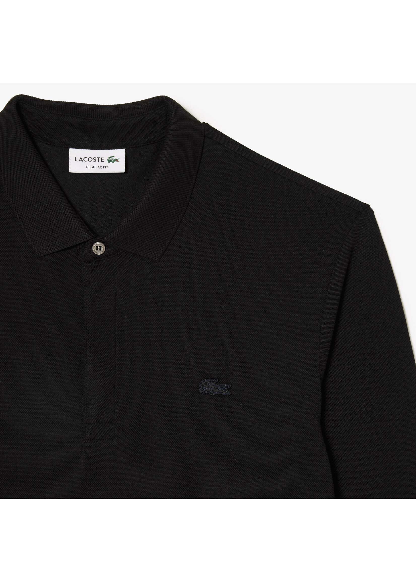 LACOSTE Men's Regular Fit Paris Stretch Piqué Polo