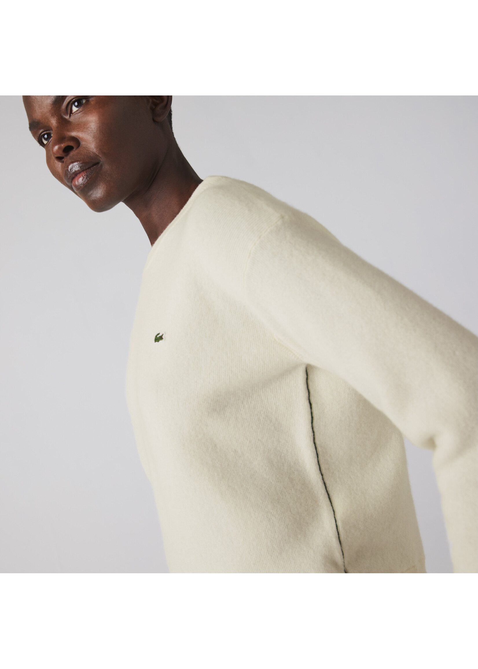 Pull col rond en laine pour femme FARINE Lacroix espace boutique inc