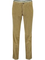 M.E.N.S. Pantalon en velours cordé en coton extensible pour homme-Taupe