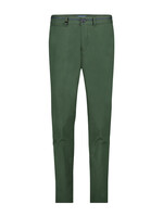 A FISH NAMED FRED Pantalon chinos en coton avec traitement délavé-Vert foncé
