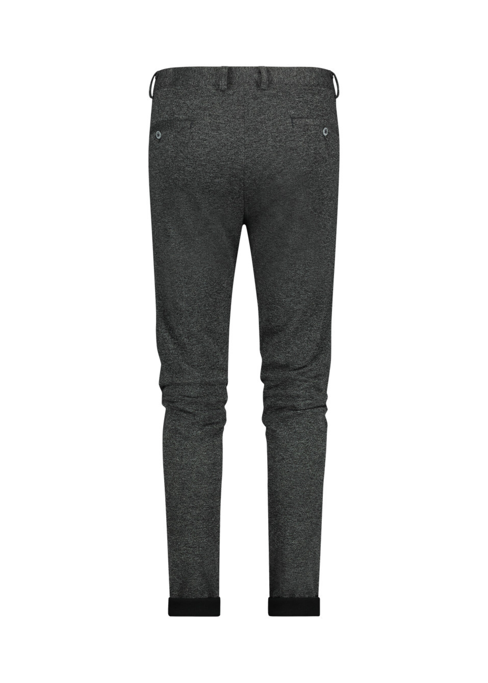 A FISH NAMED FRED Pantalon décontracté tissé piqué-Gris foncé