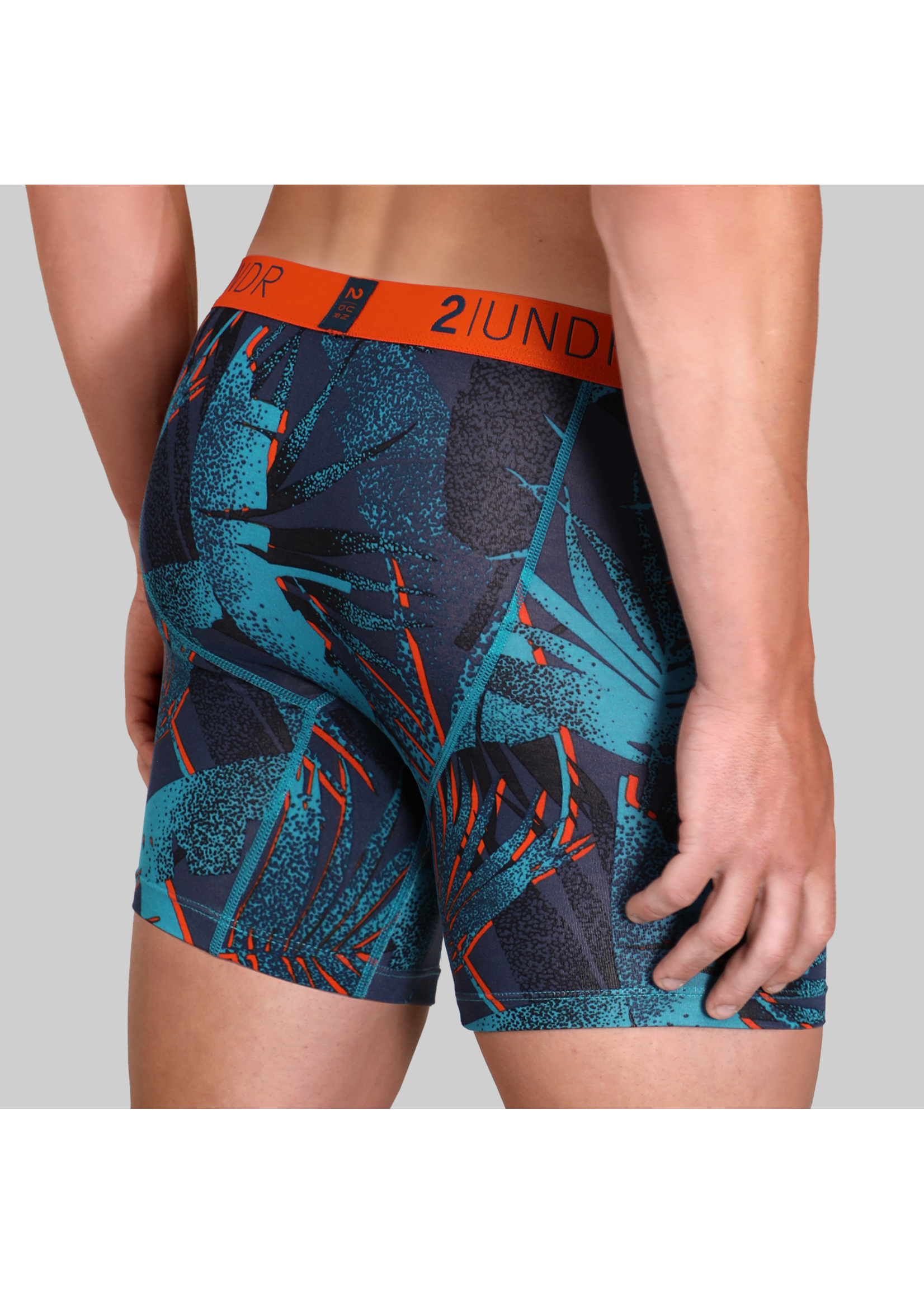 2|UNDR Swing Shift 6" Boxer Brief - Miami Nights