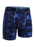 2|UNDR Swing Shift 6" Boxer Brief - Blue Storm