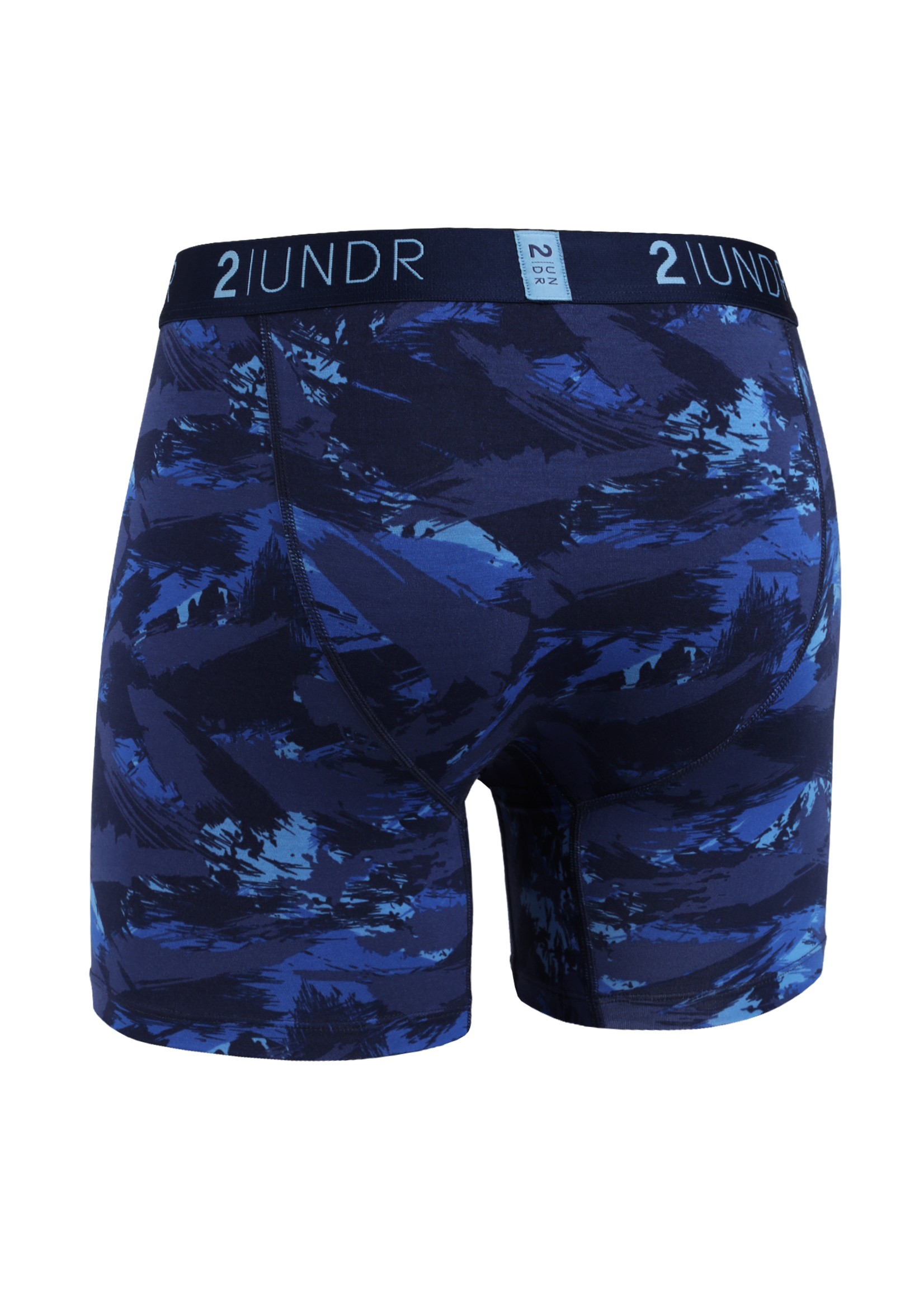 2|UNDR Boxer 6'' Swing Shift en mélange de modal BLUE STORM-Homme