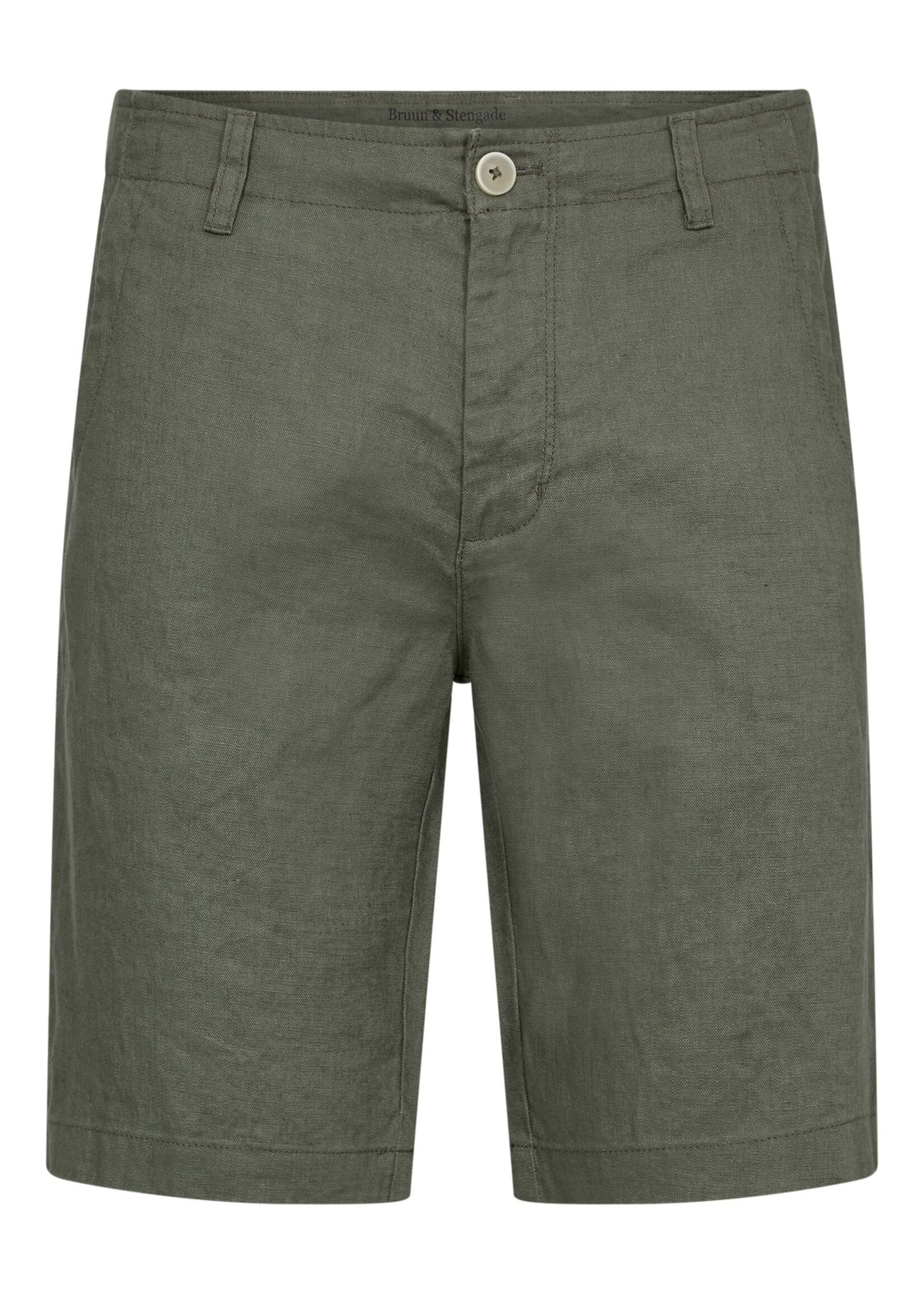 BRUUN & STENGADE Abel Regular Fit Shorts - Army