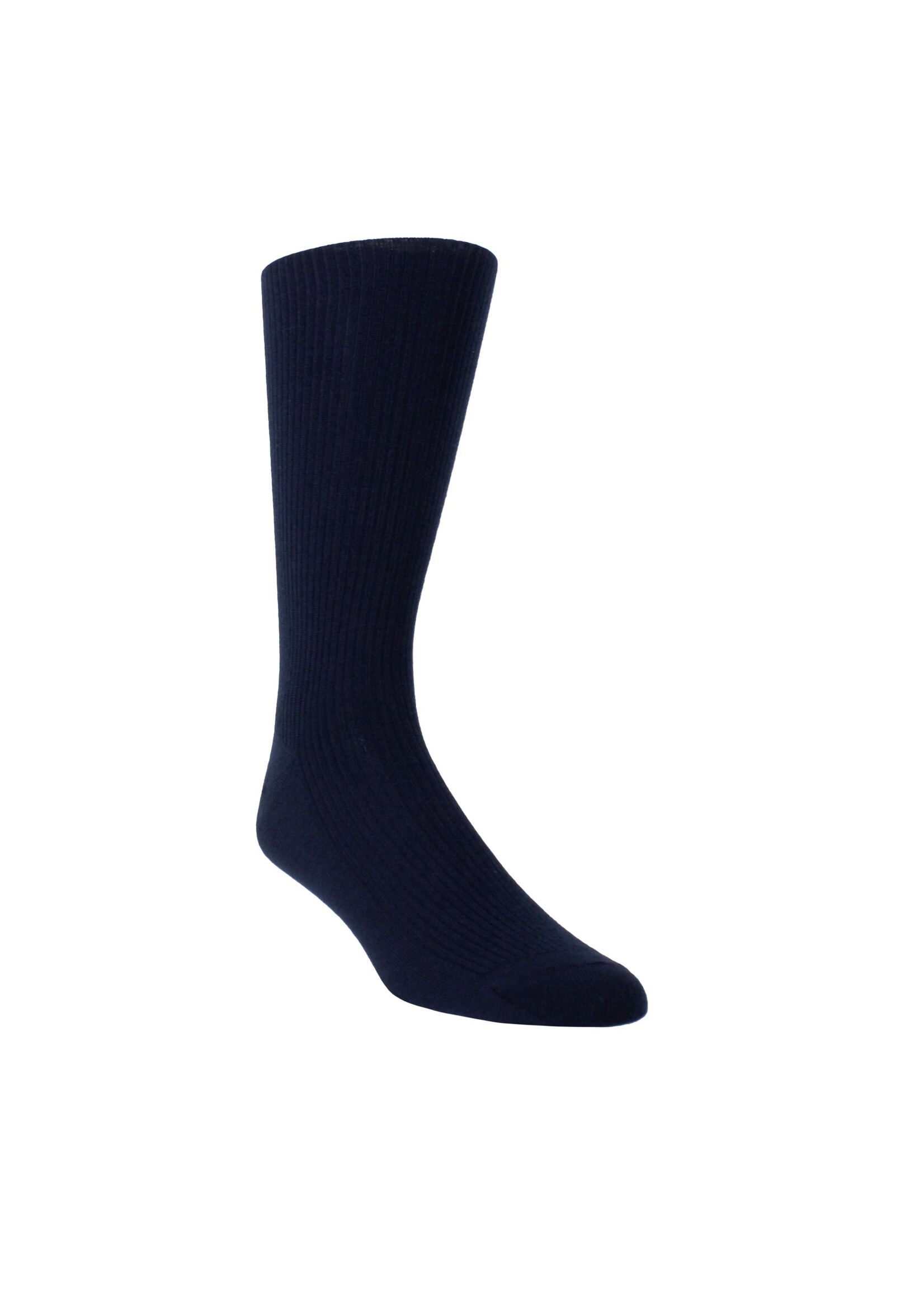 PERRI'S SOCKS Bas classique en laine mérinos sans élastique pour homme - 3 couleurs disponibles