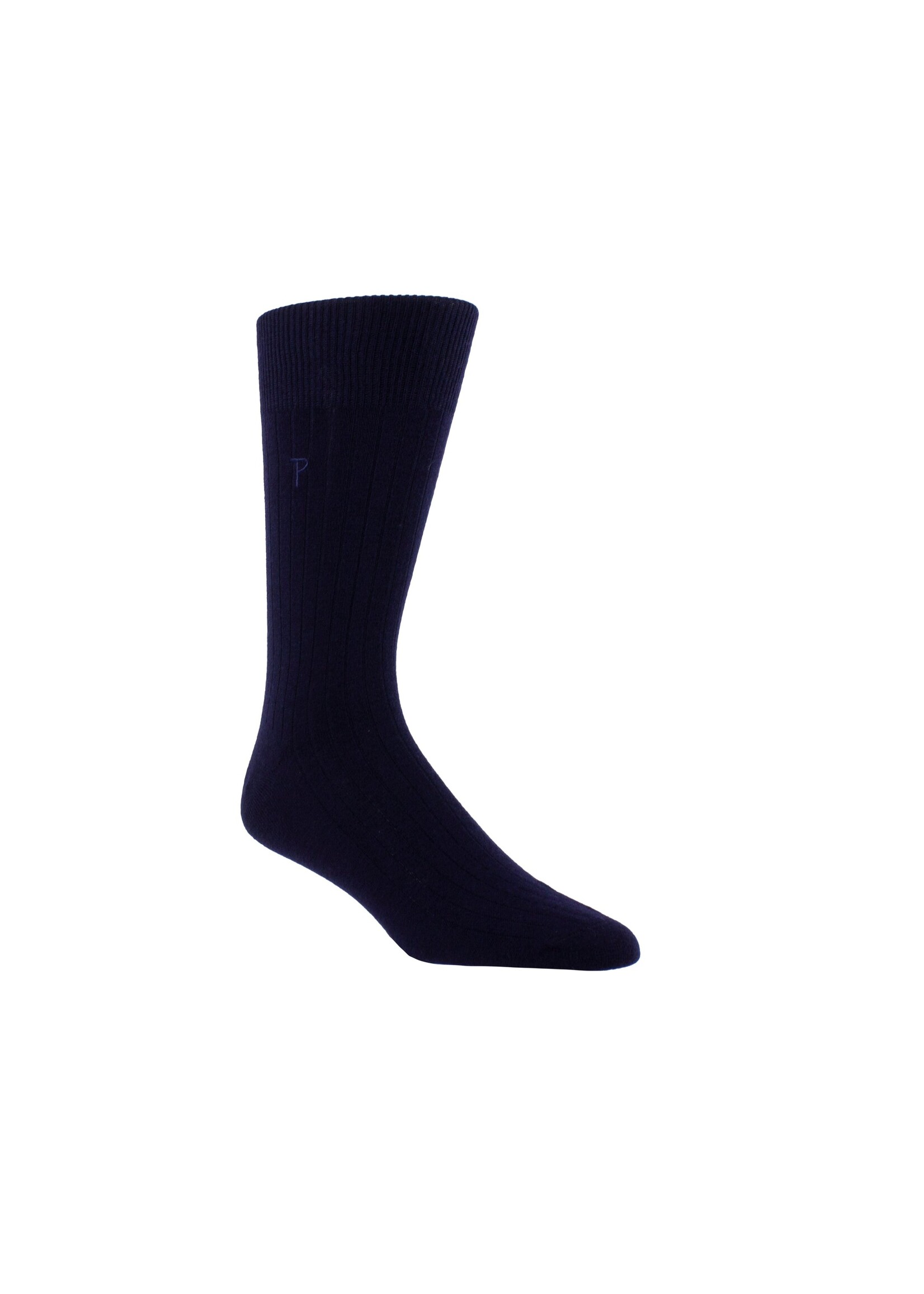 PERRI'S SOCKS Bas classique en laine mérinos côtelé pour homme - 3 couleurs disponibles
