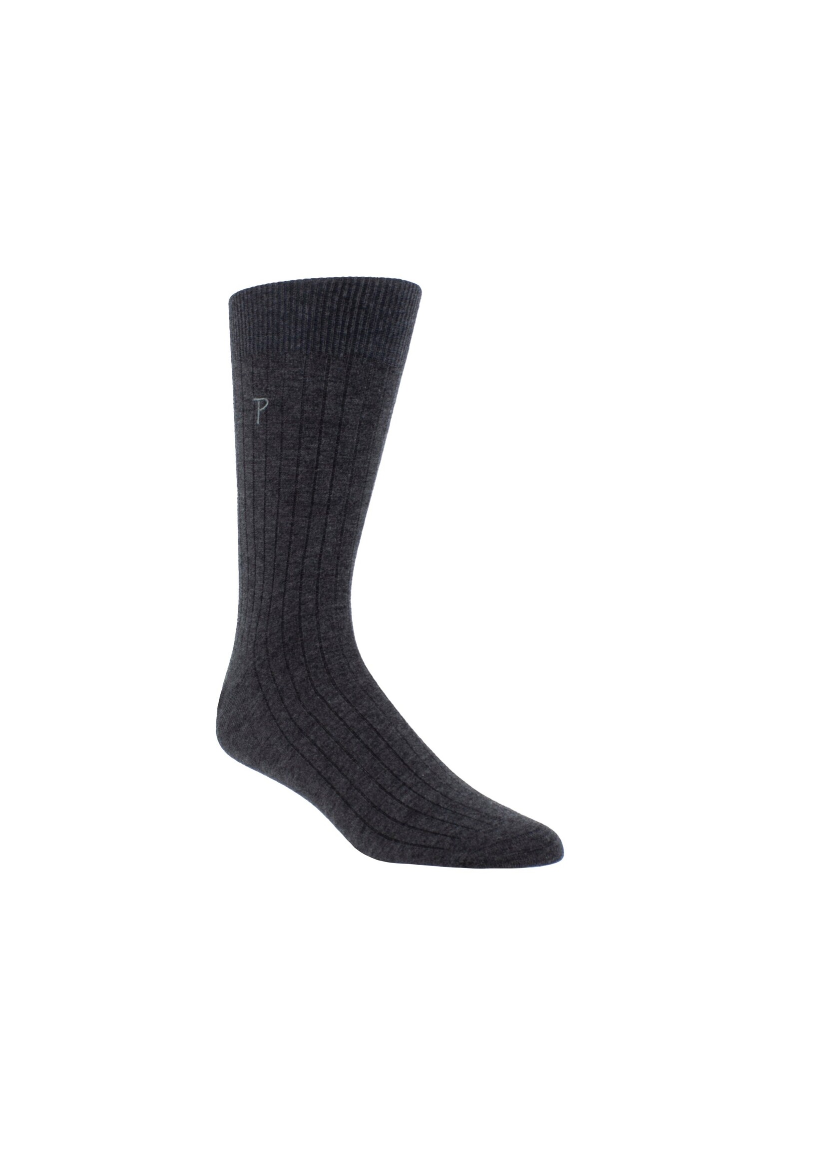 PERRI'S SOCKS Bas classique en laine mérinos côtelé pour homme - 3 couleurs disponibles