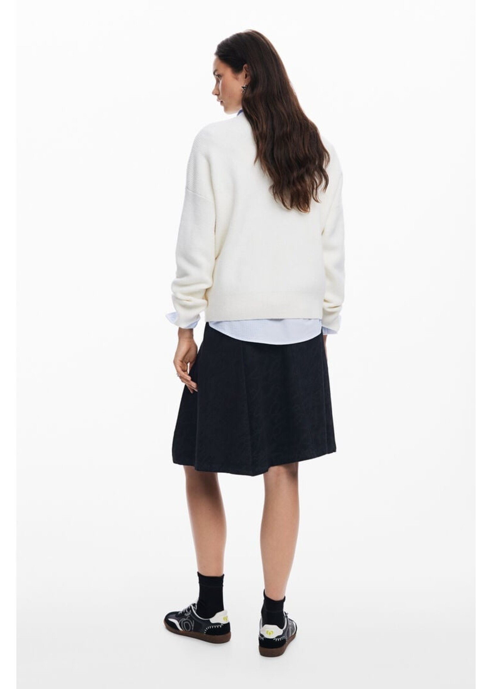 DESIGUAL Pull traces M. Christian Lacroix-Blanc