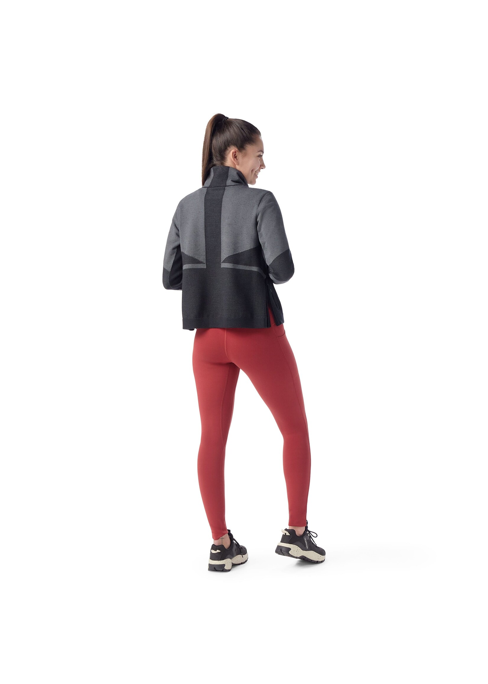 SMARTWOOL Chandail en Intraknit pour femme-Noir