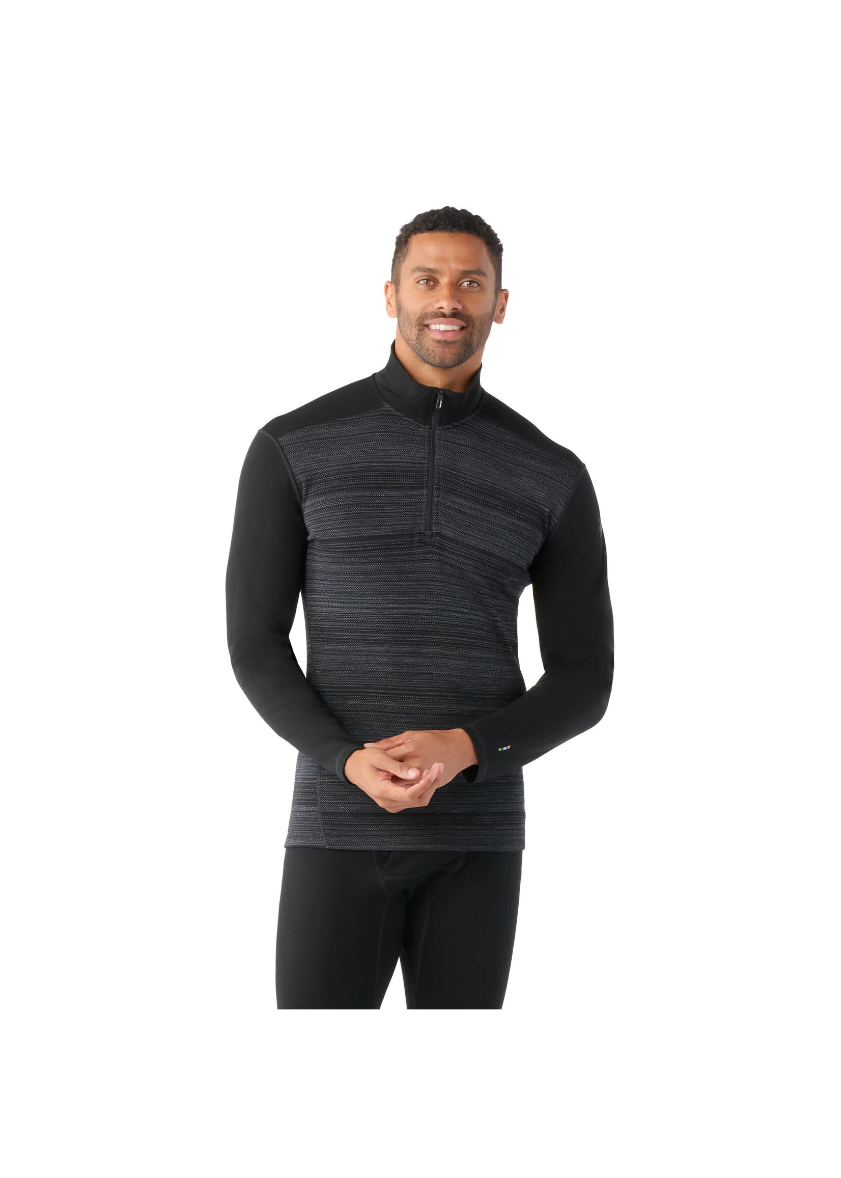 SMARTWOOL Men's Classic Thermal Merino Base Layer 1/4 Zip Boxed
