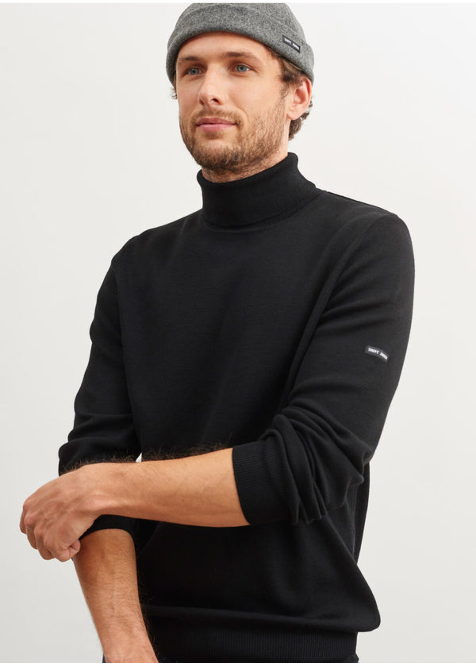 SAINT-JAMES Pull col roulé Lery - 2 couleurs disponibles