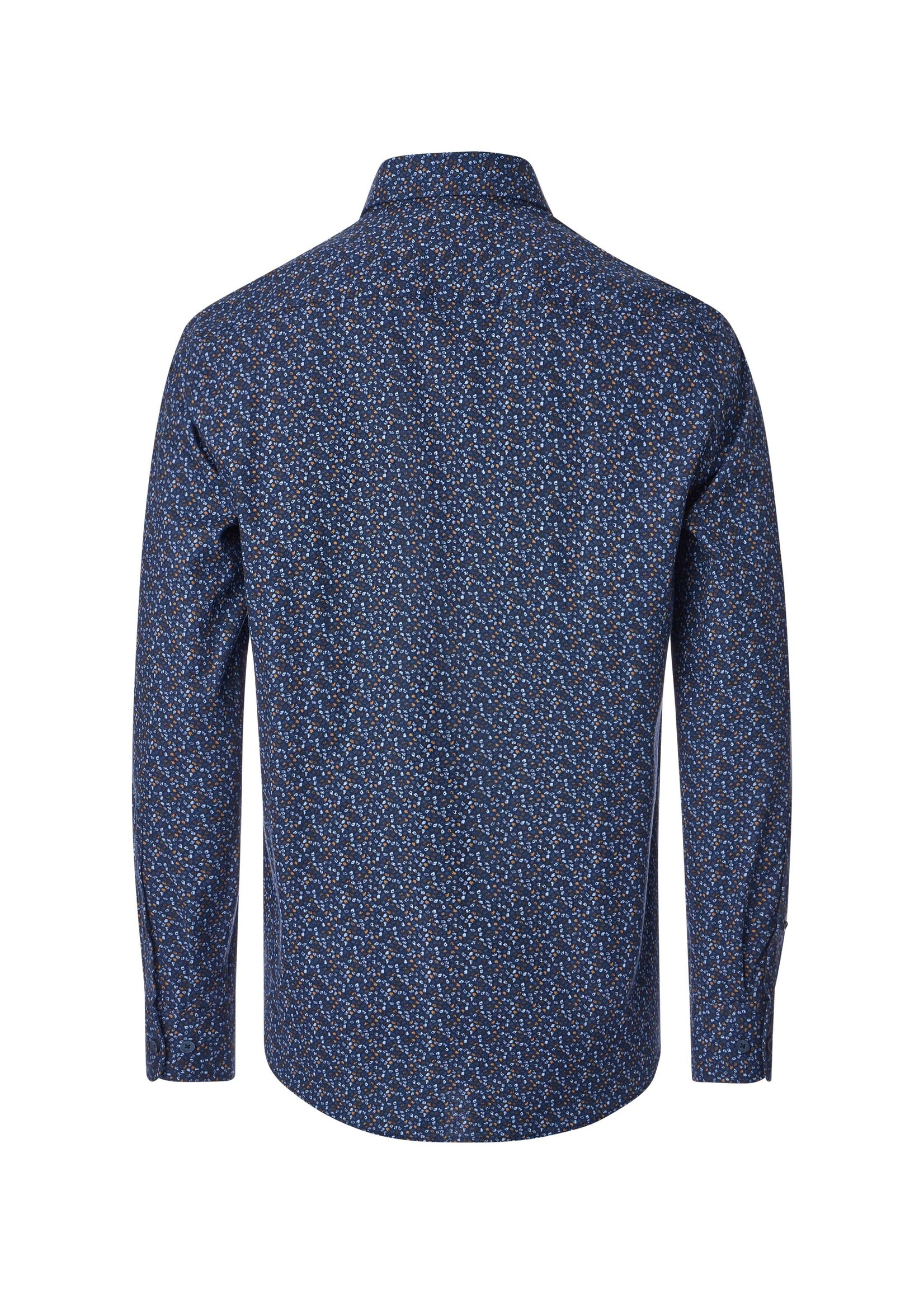 CASA MODA Chemise en flanelle de coton avec imprimé automne-Marine