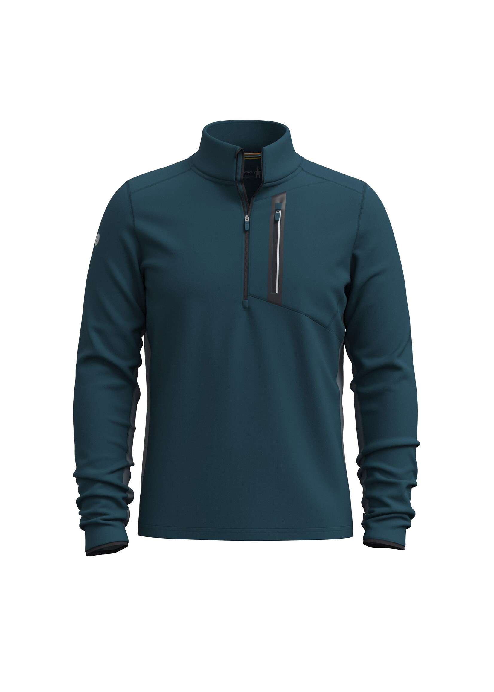 SMARTWOOL Chandail Active Fleece à demi-glissière pour homme-BLEU CRÉPUSCULE