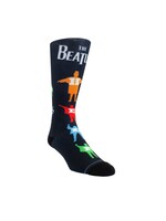PERRI'S SOCKS THE BEATLES HELP MULTI COLOR SILHOUETTE SOCKS, 1 PAIR