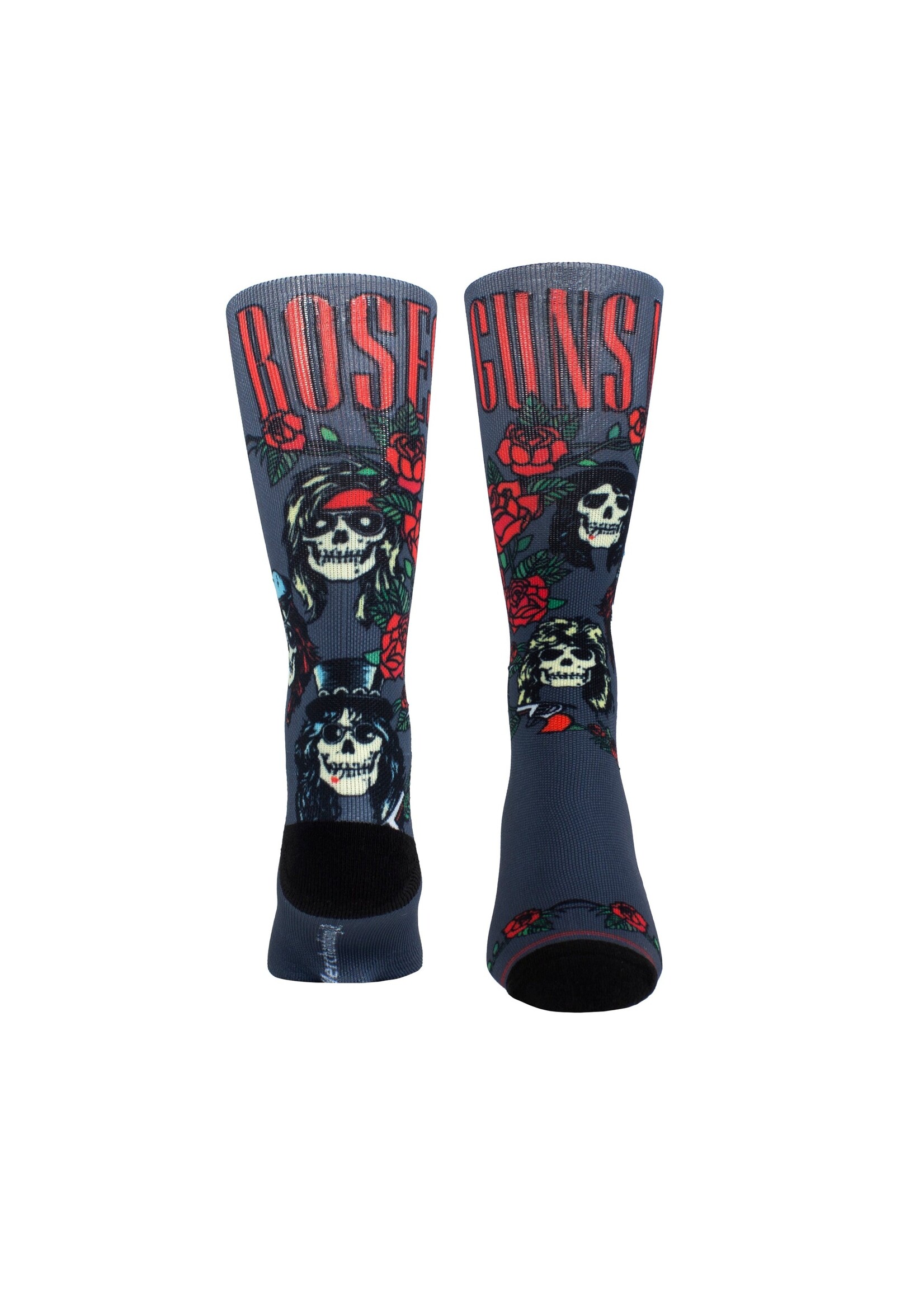 PERRI'S SOCKS GUNS N' ROSES Appetite Faces Sock, 1 PAIR