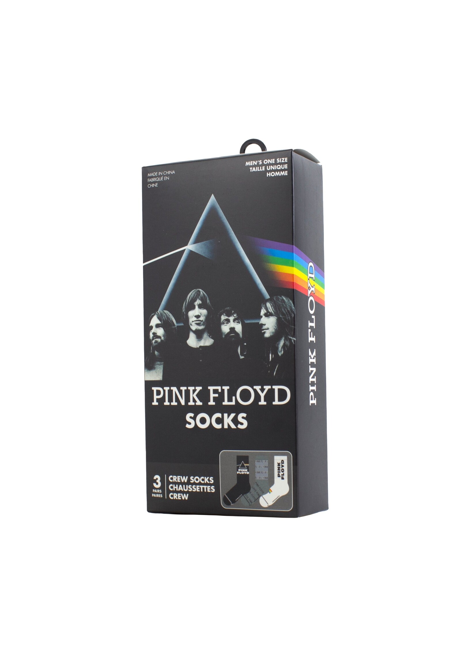 PERRI'S SOCKS PINK FLOYD 3PAIR GIFT BOX