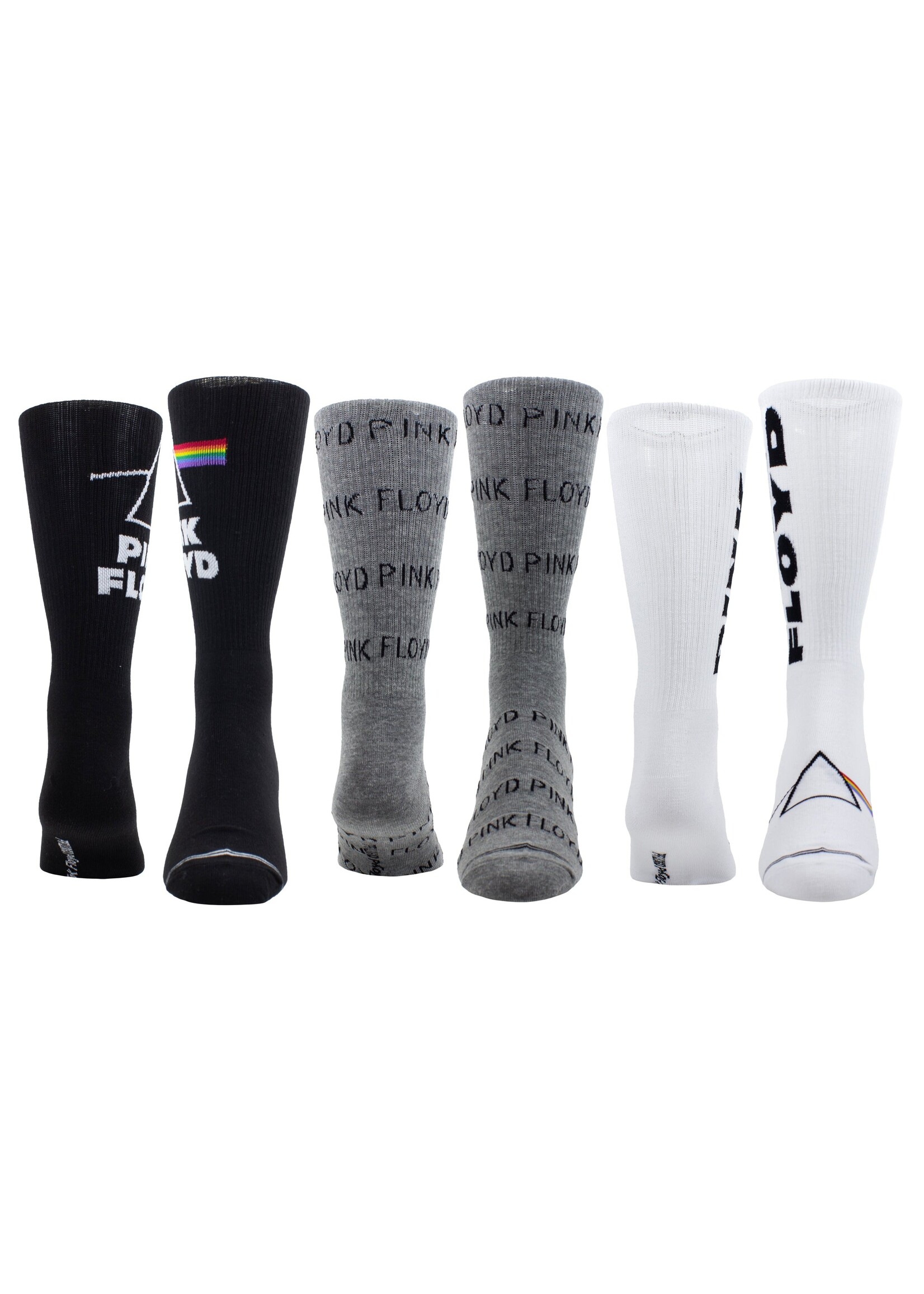 PERRI'S SOCKS PINK FLOYD 3PAIR GIFT BOX