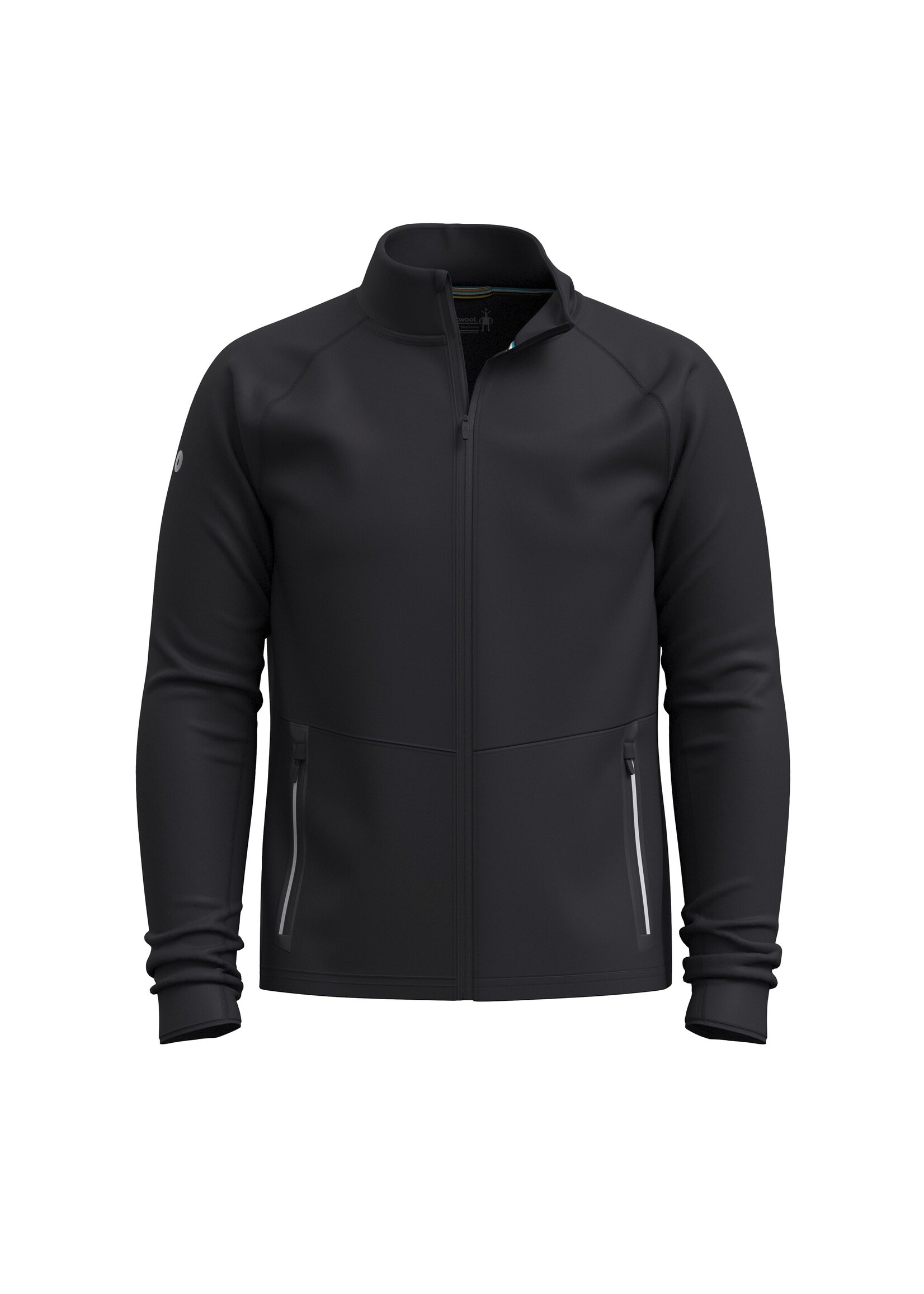 SMARTWOOL Chandail Active Fleece à demi-glissière pour homme-NOIR