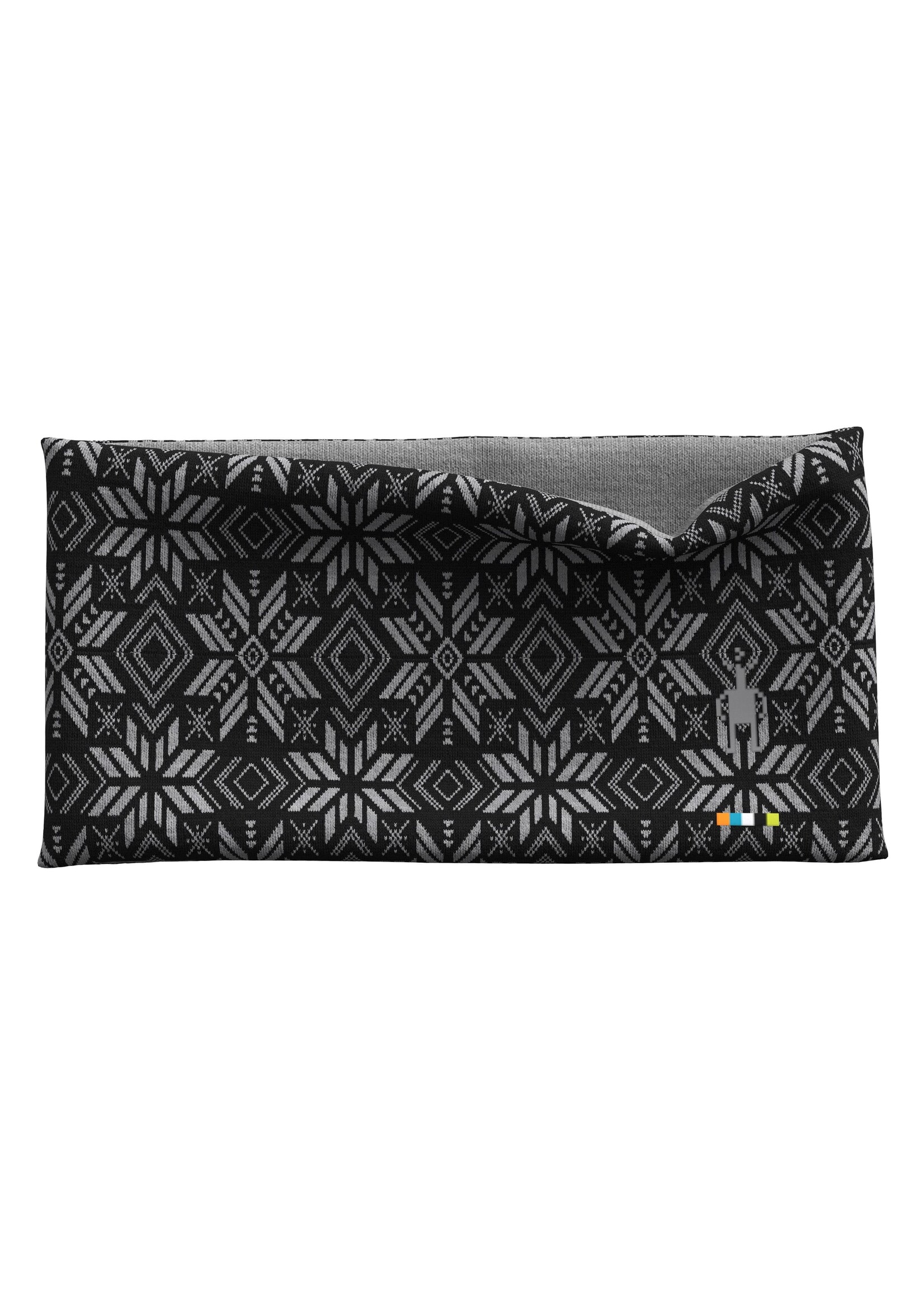 SMARTWOOL Bandeau réversible à motifs en mérinos-FLOCON NOIR DIGITAL