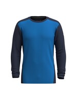 SMARTWOOL Chandail couche de base toute saison à demi-glissière pour homme-BLEU LAGUNA-MARINE PROFOND