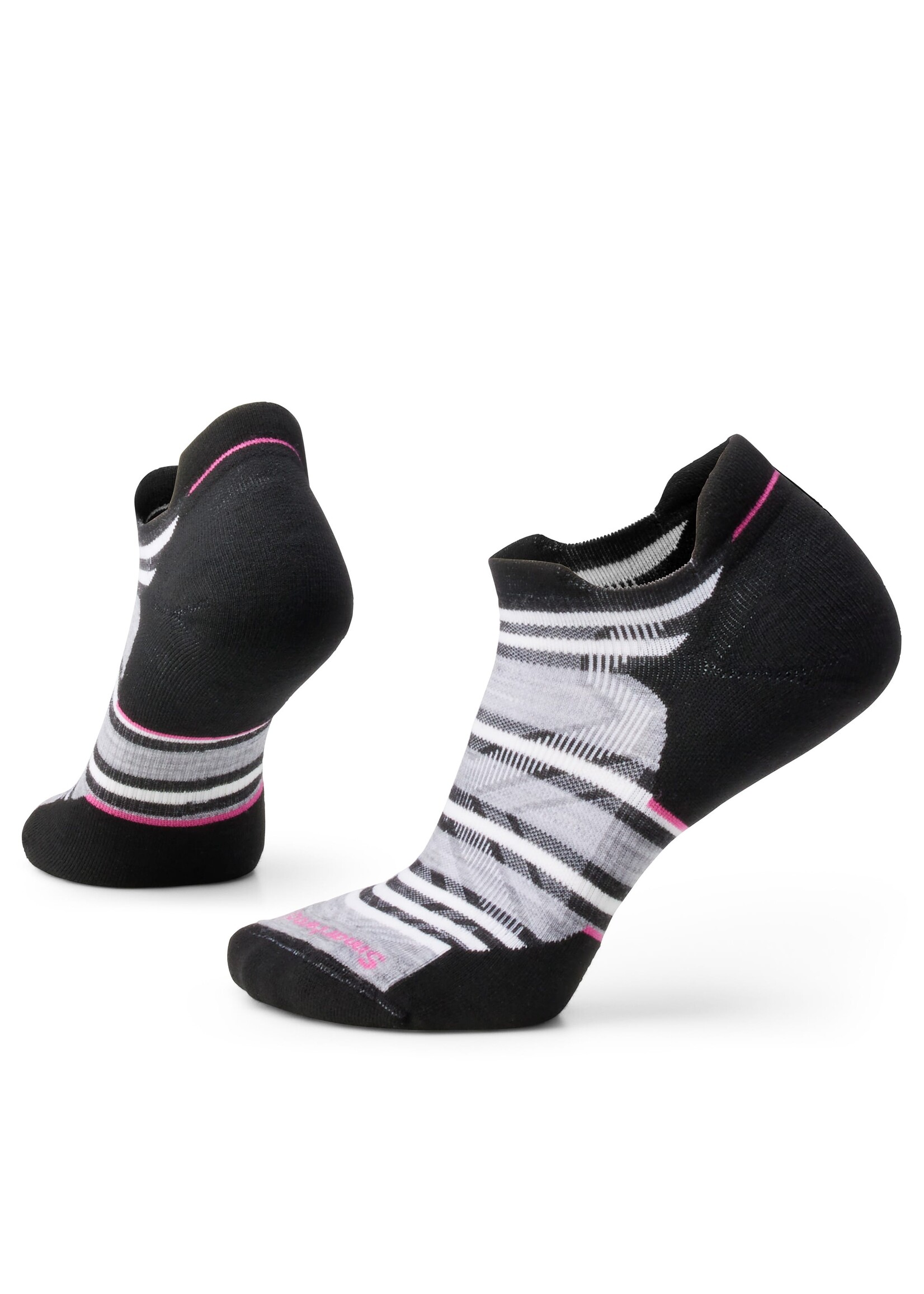 SMARTWOOL Soquette basse matelassée multi sports à rayures-Femme
