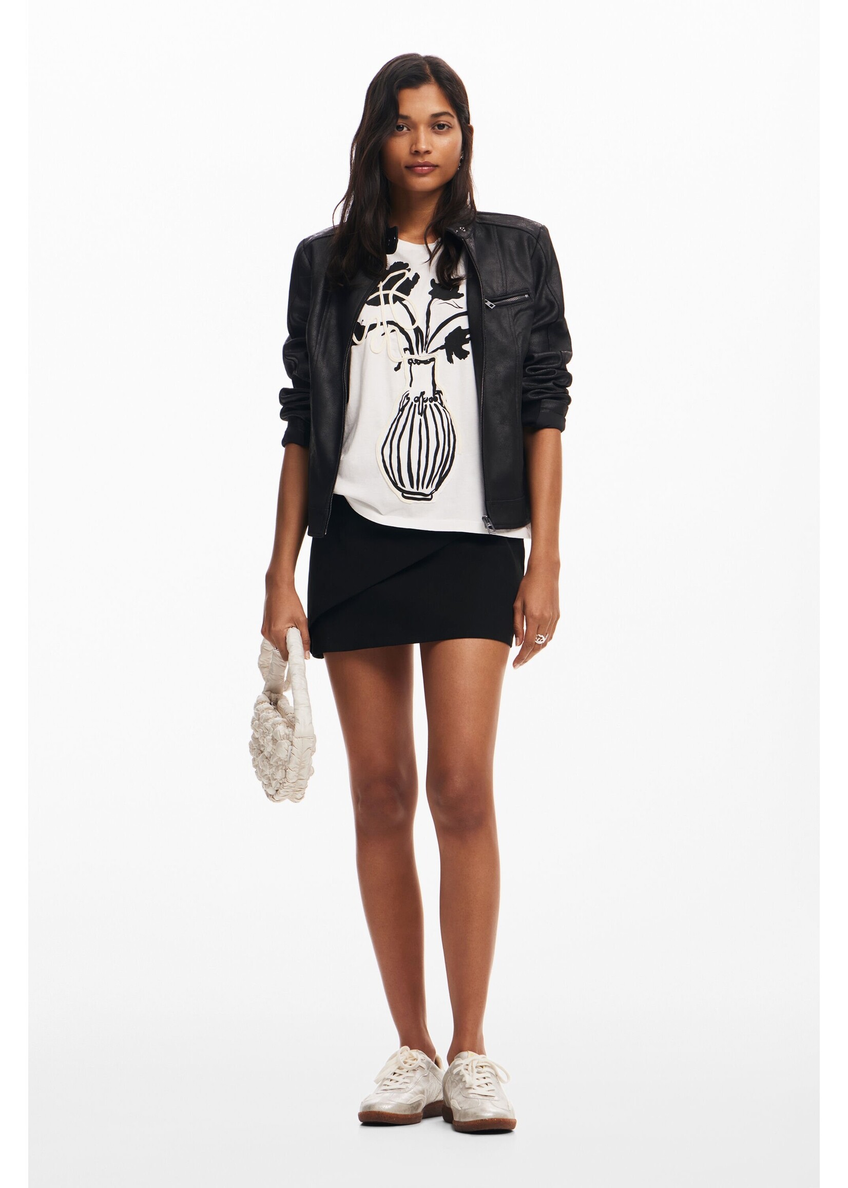 DESIGUAL T-shirt uni vase